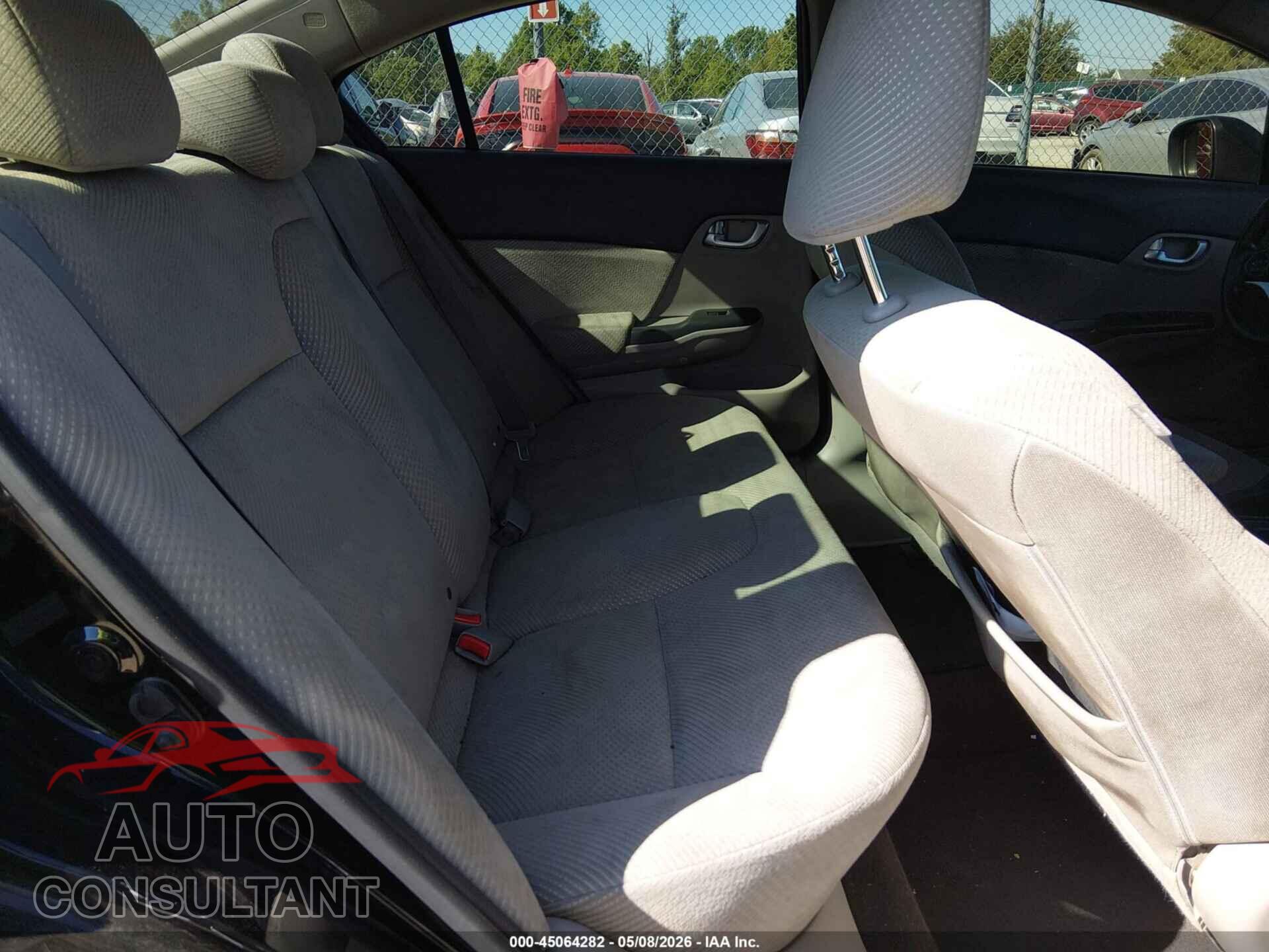 HONDA CIVIC HYBRID 2012 - JHMFB4F20CS011107