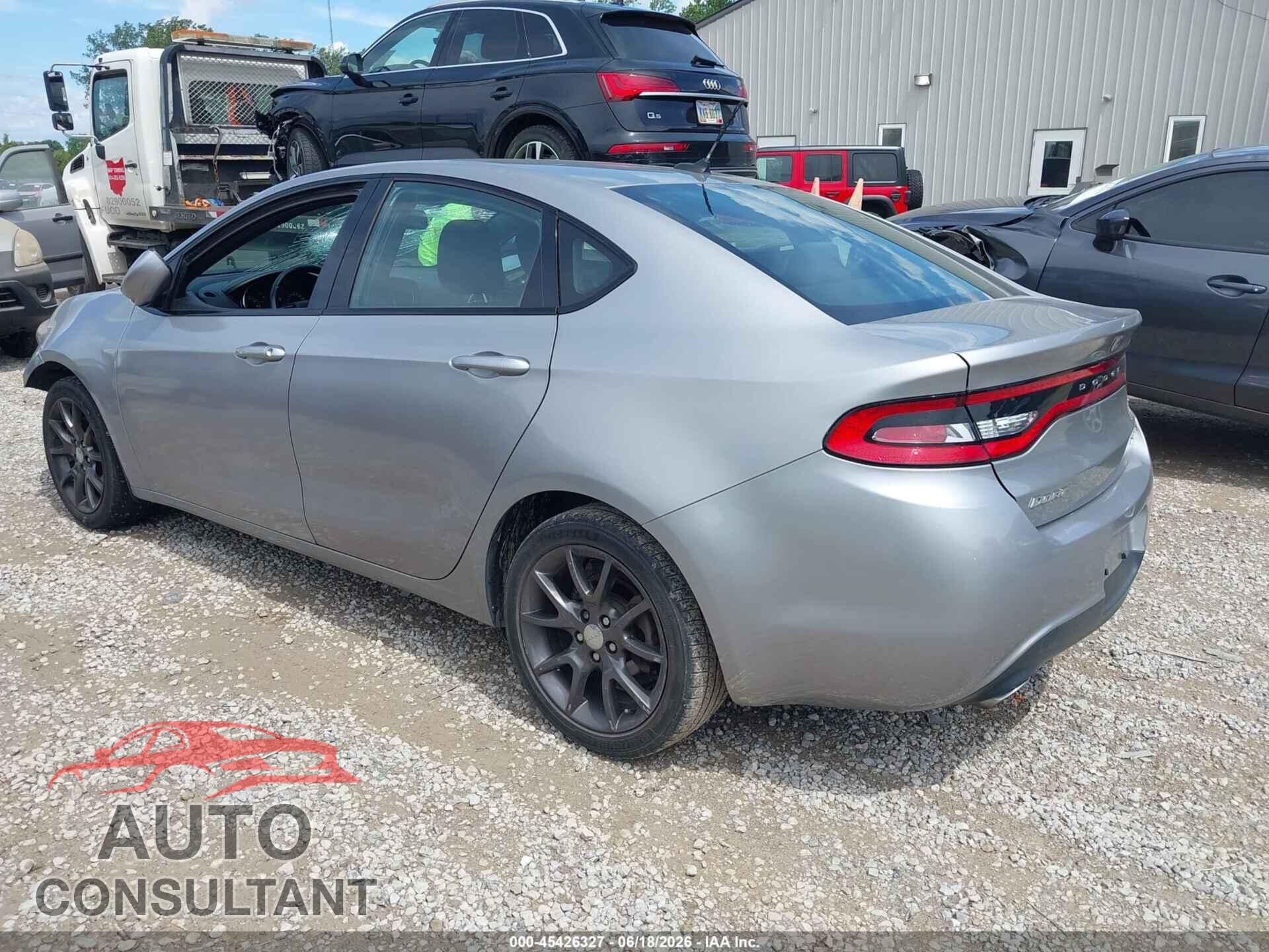 DODGE DART 2015 - 1C3CDFBB8FD320577
