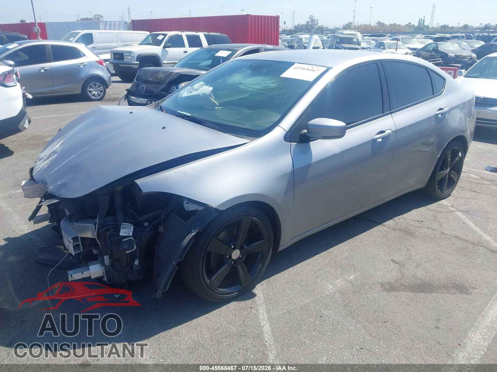 DODGE DART 2015 - 1C3CDFEB2FD173331