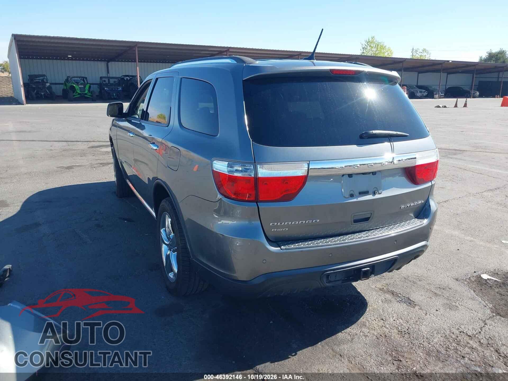 DODGE DURANGO 2012 - 1C4RDJEG4CC328564