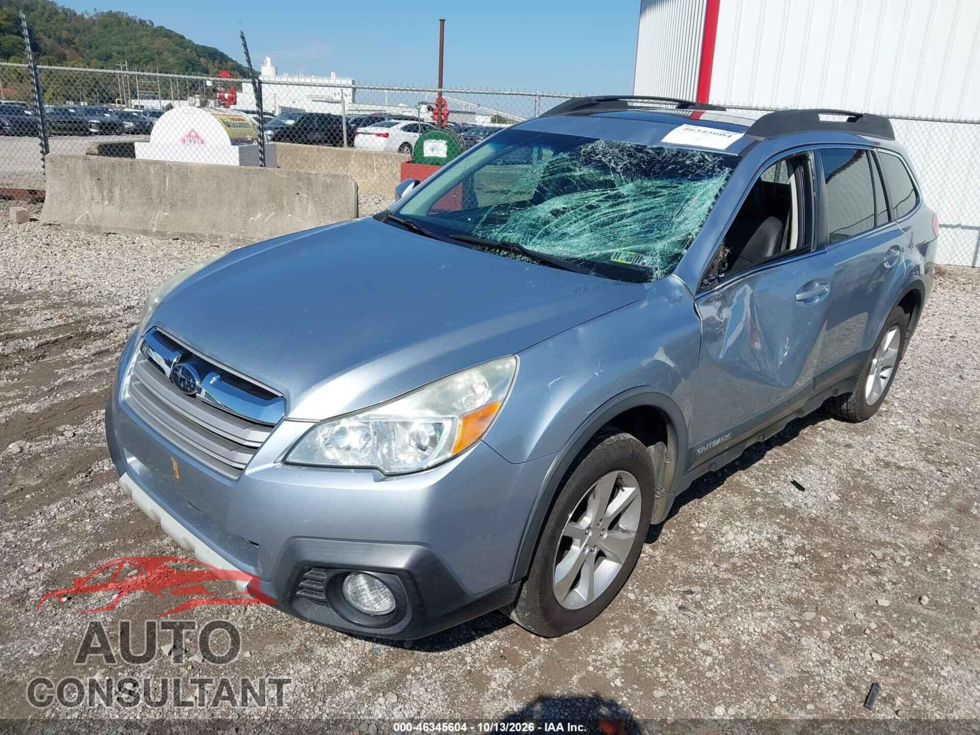 SUBARU OUTBACK 2013 - 4S4BRBKC6D3252823