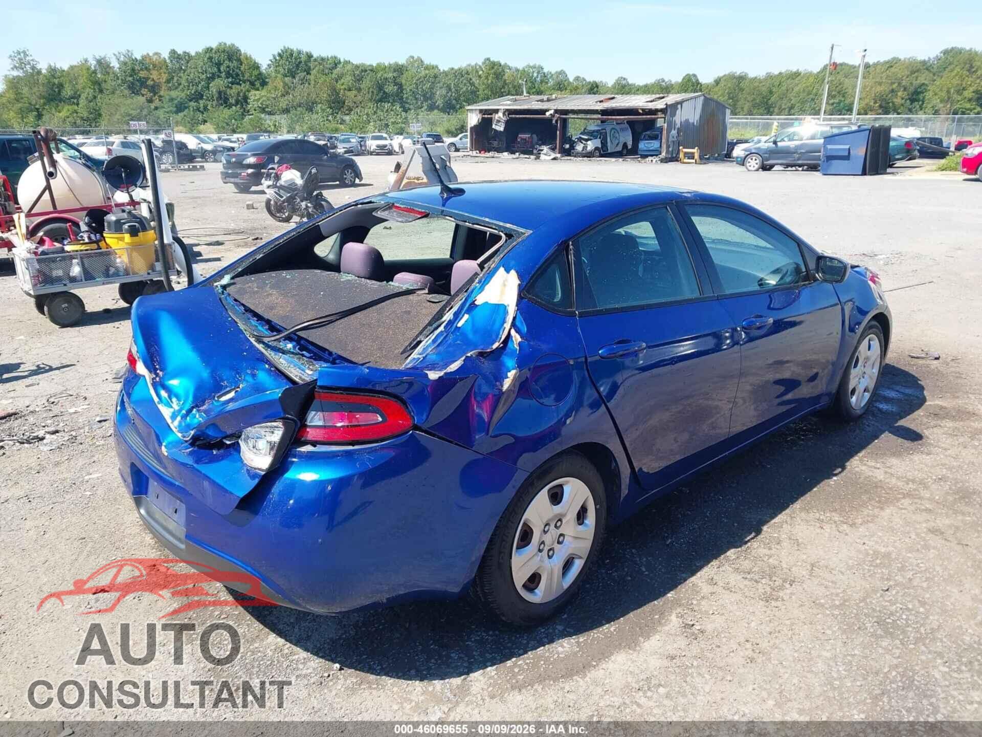 DODGE DART 2014 - 1C3CDFAA4ED700359