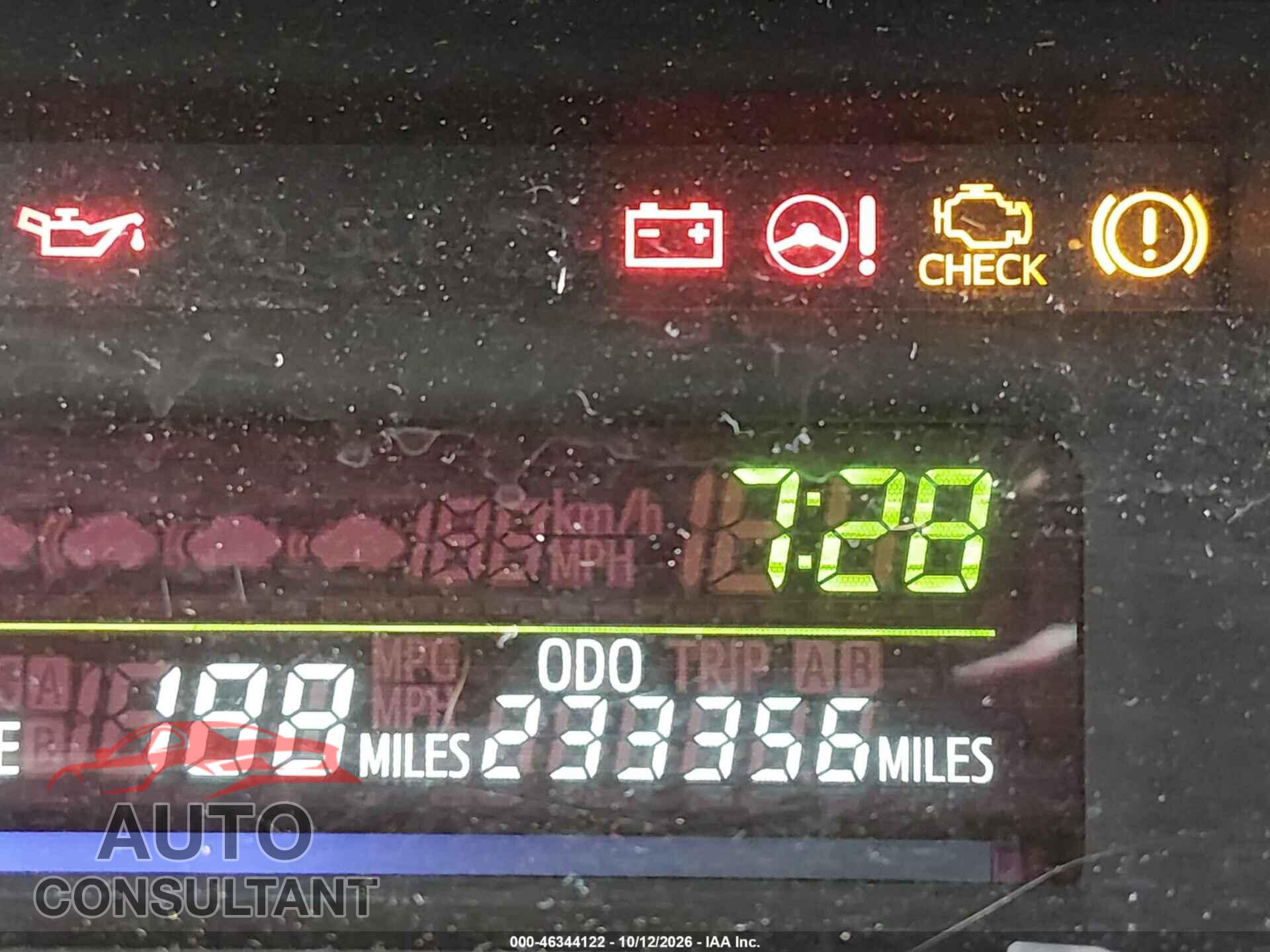TOYOTA PRIUS V 2012 - JTDZN3EU2C3063013