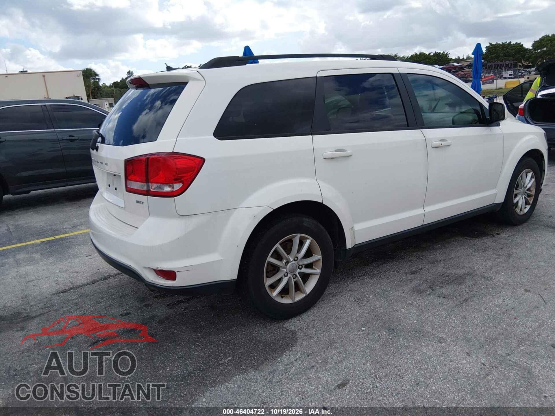 DODGE JOURNEY 2014 - 3C4PDCBB3ET303495