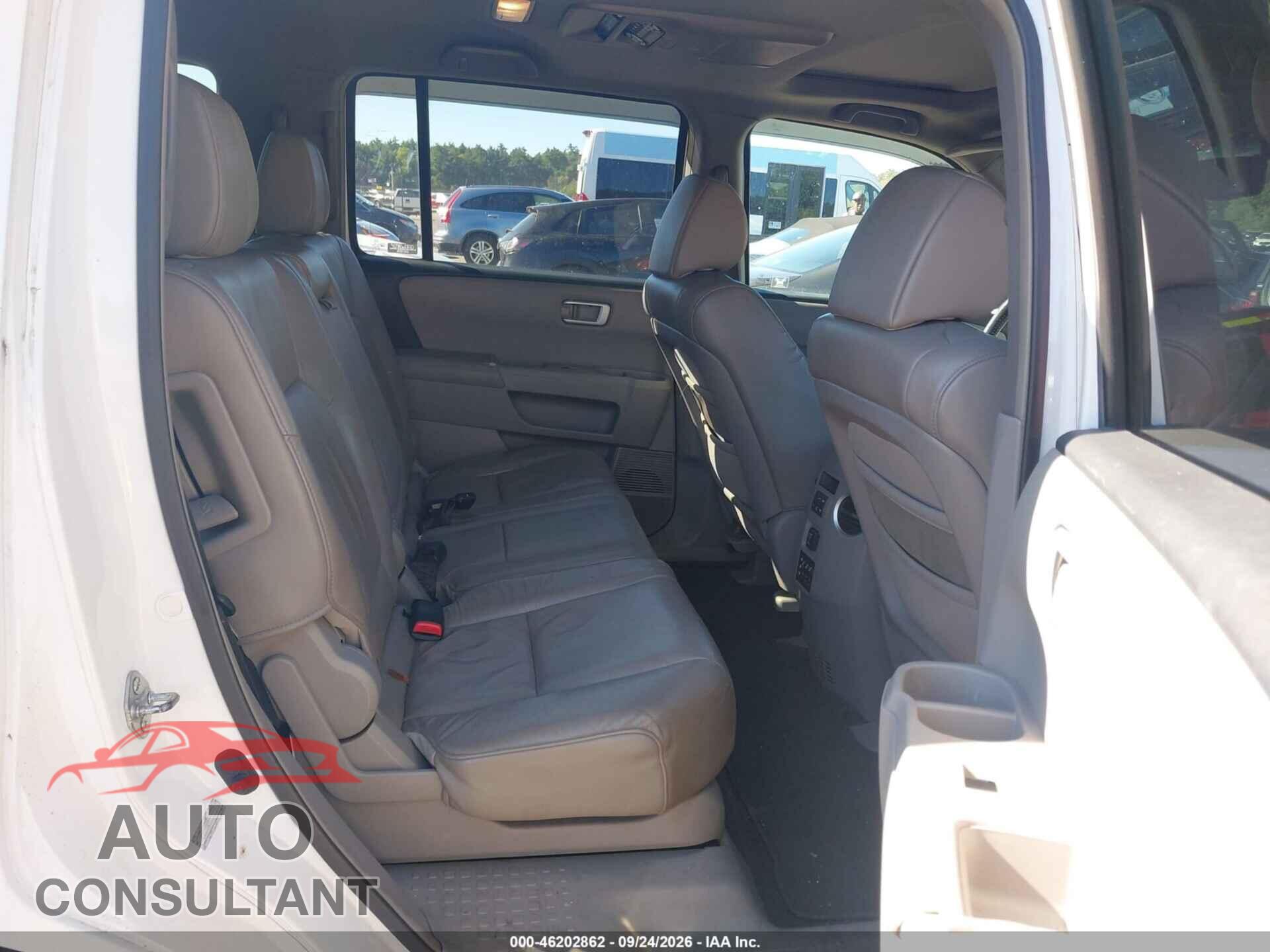 HONDA PILOT 2009 - 5FNYF48629B041925
