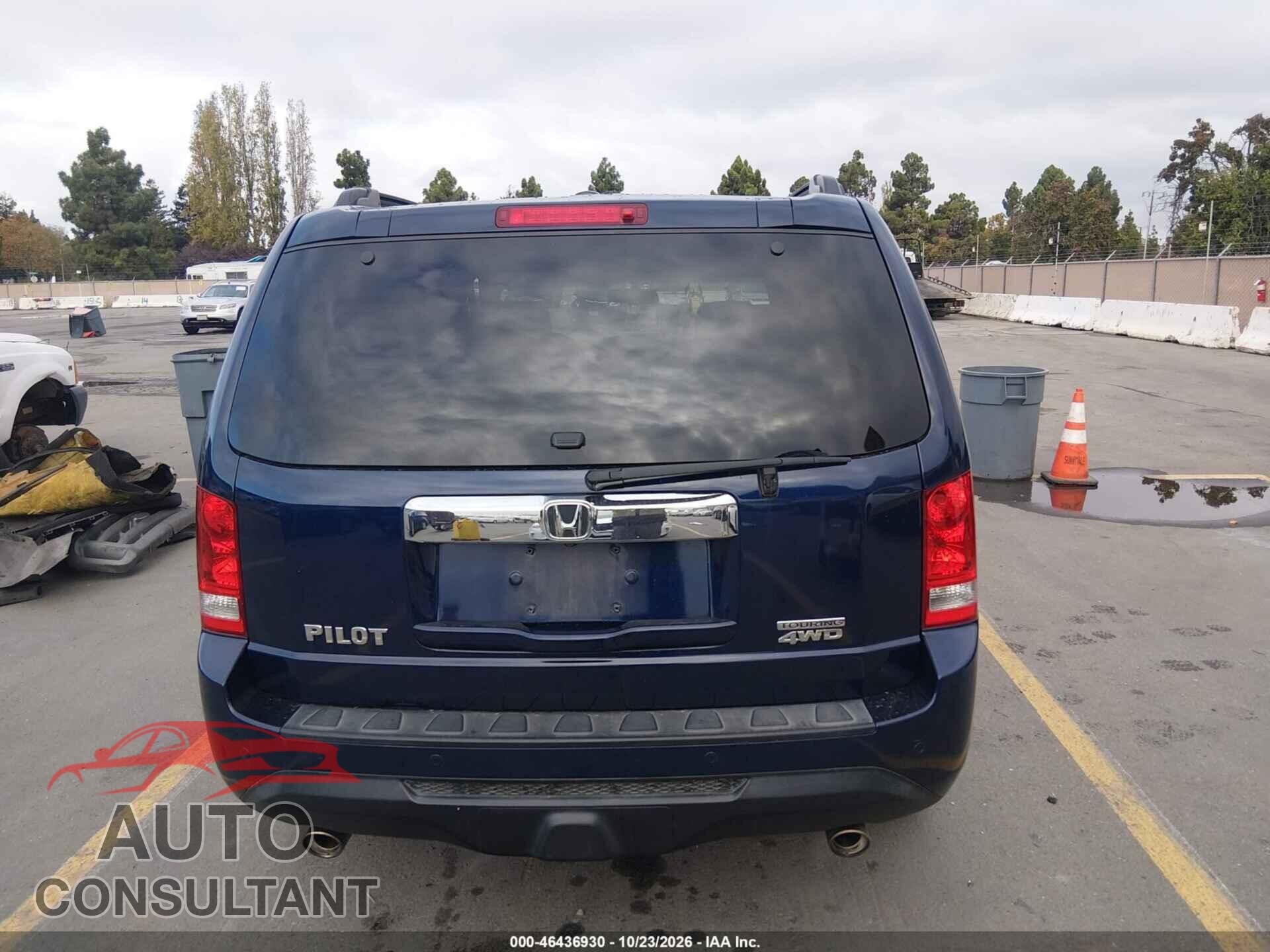 HONDA PILOT 2013 - 5FNYF4H99DB010691