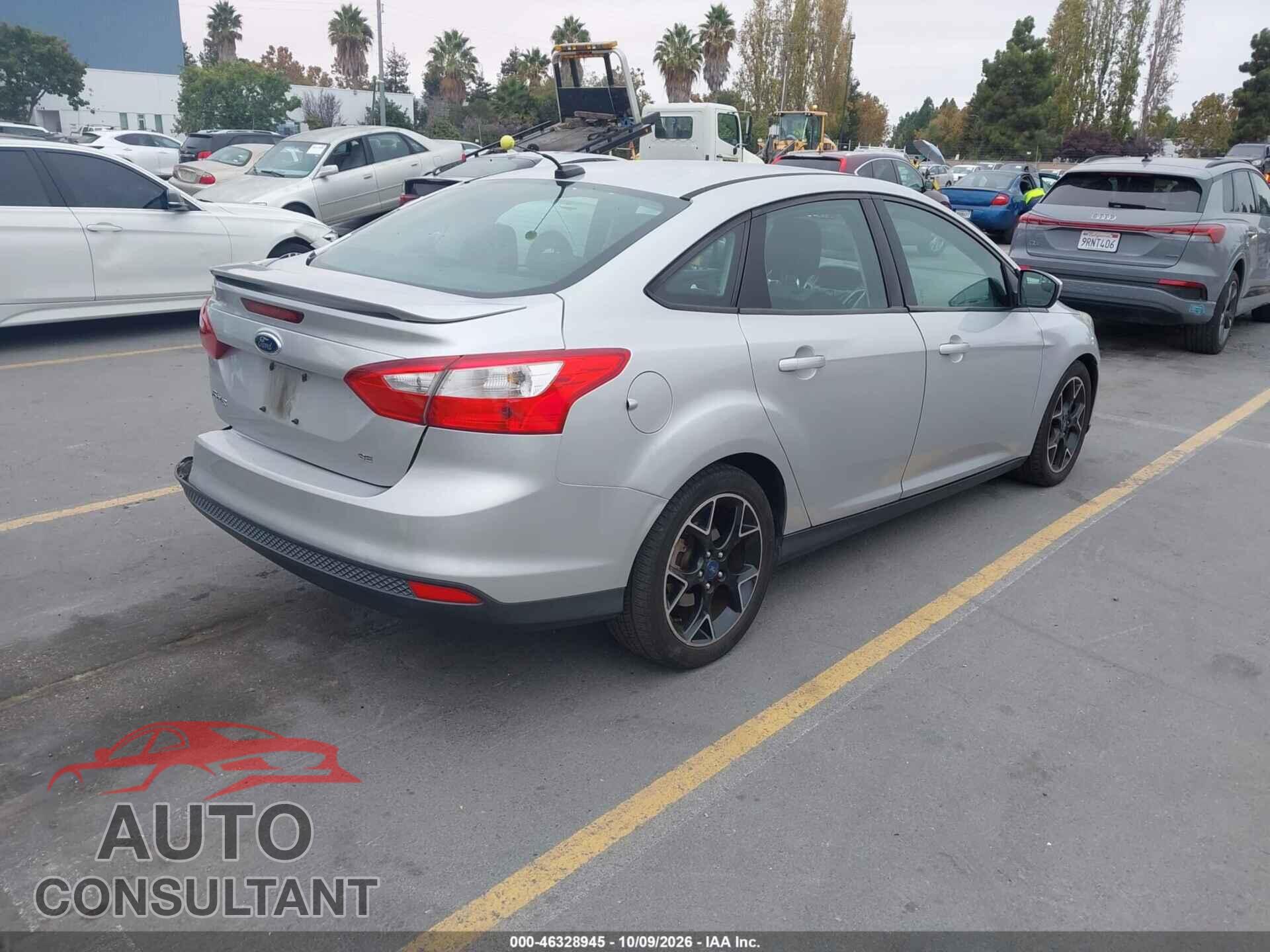 FORD FOCUS 2012 - 1FAHP3F28CL148687