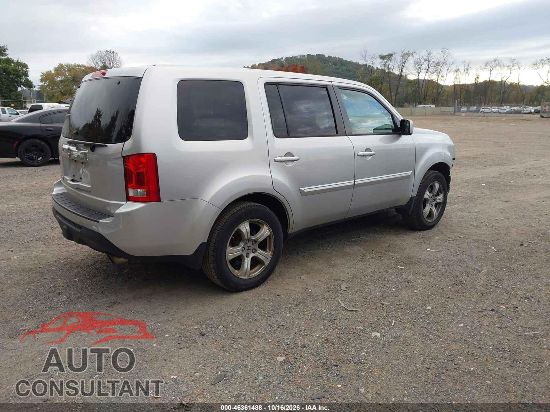 HONDA PILOT 2013 - 5FNYF3H53DB010273