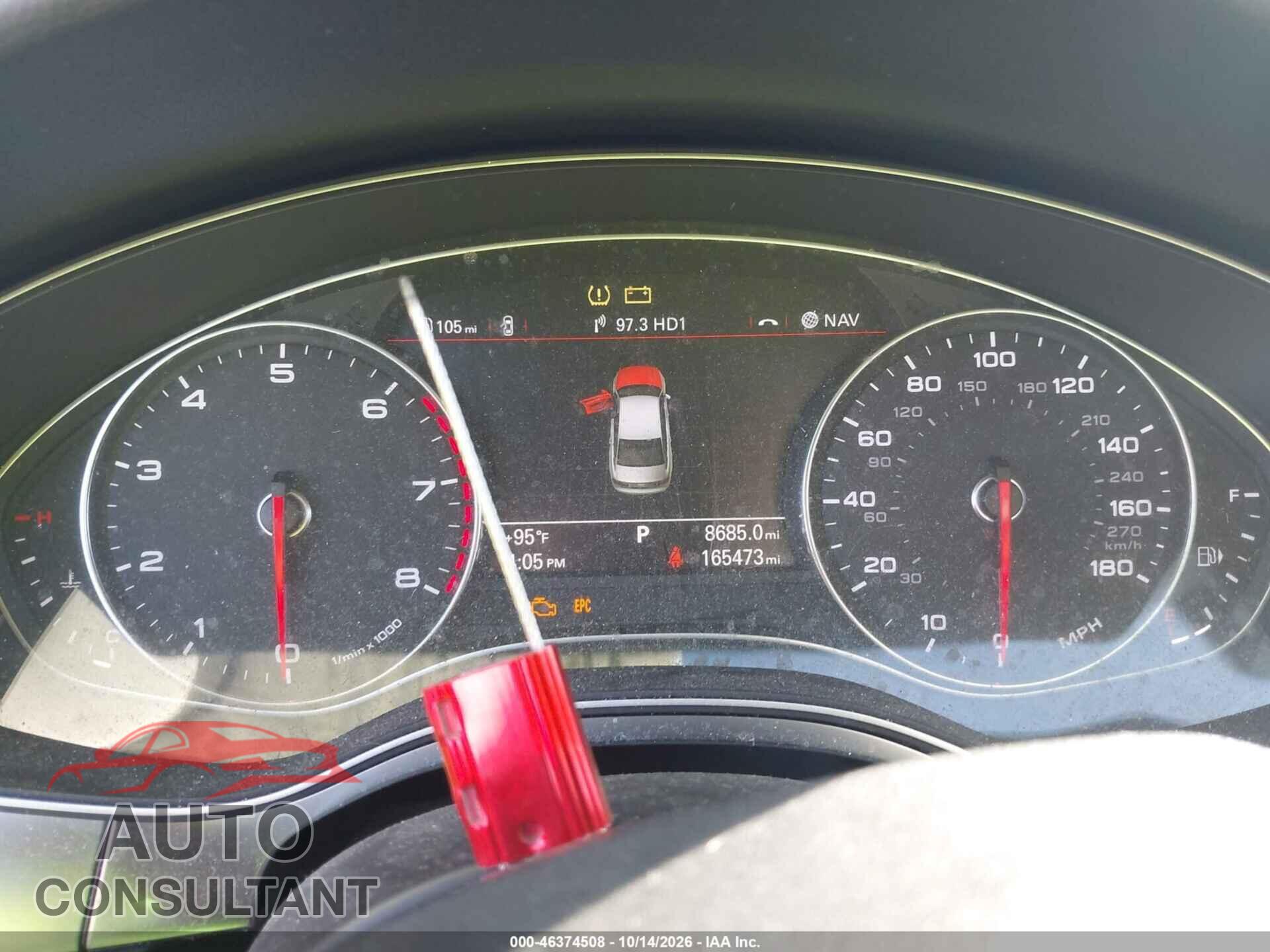 AUDI A6 2013 - WAUGFAFC0DN069412