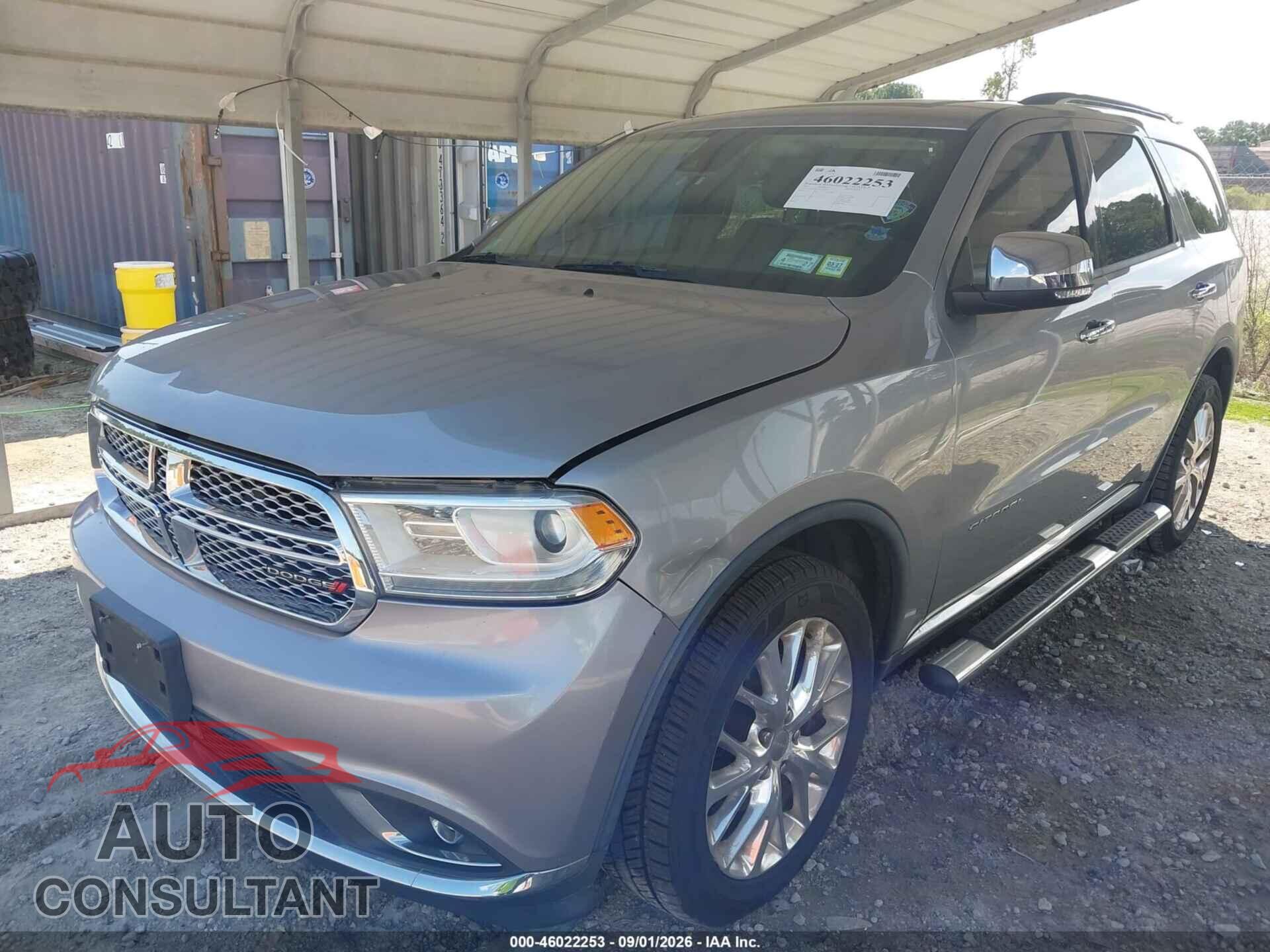 DODGE DURANGO 2014 - 1C4RDJEG6EC278642