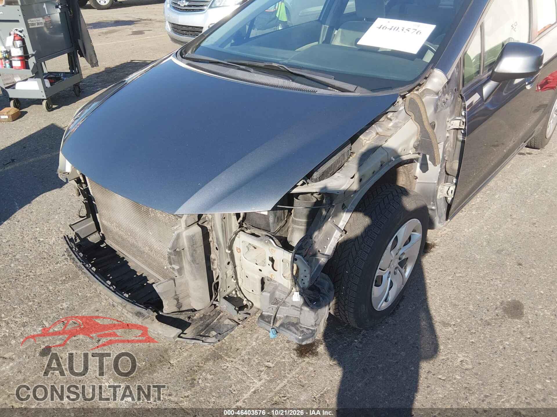 HONDA CIVIC 2013 - 19XFB2F52DE015910