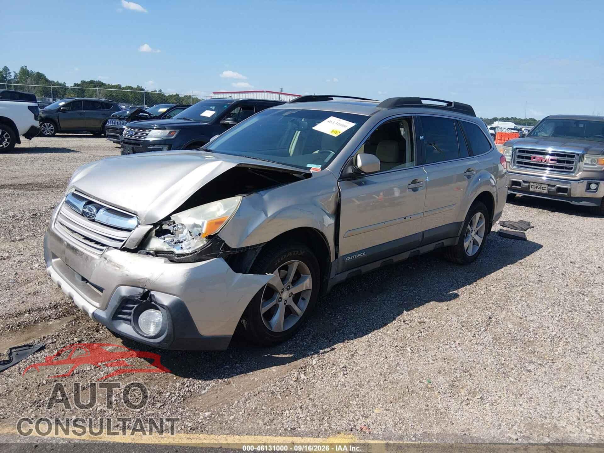 SUBARU OUTBACK 2014 - 4S4BRCLC7E3276571