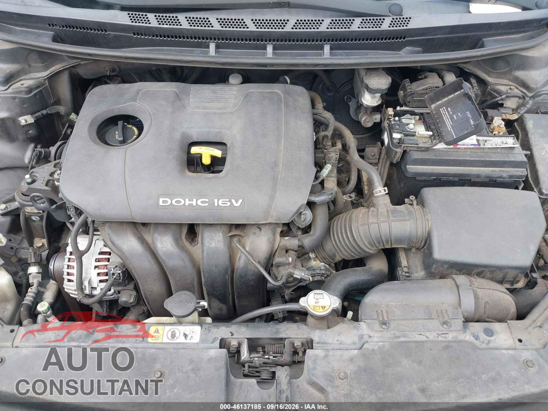 KIA FORTE 2017 - 3KPFL4A74HE020033