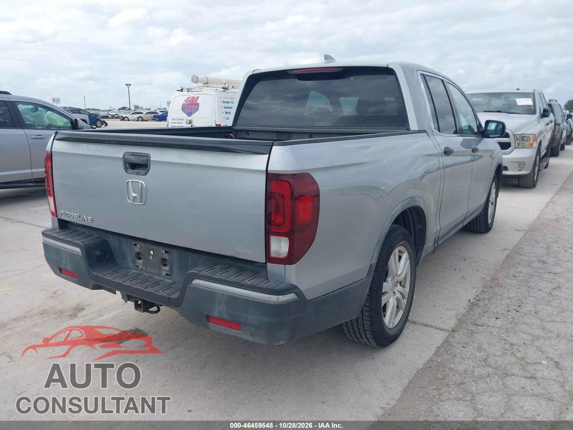 HONDA RIDGELINE 2017 - 5FPYK2F20HB011800