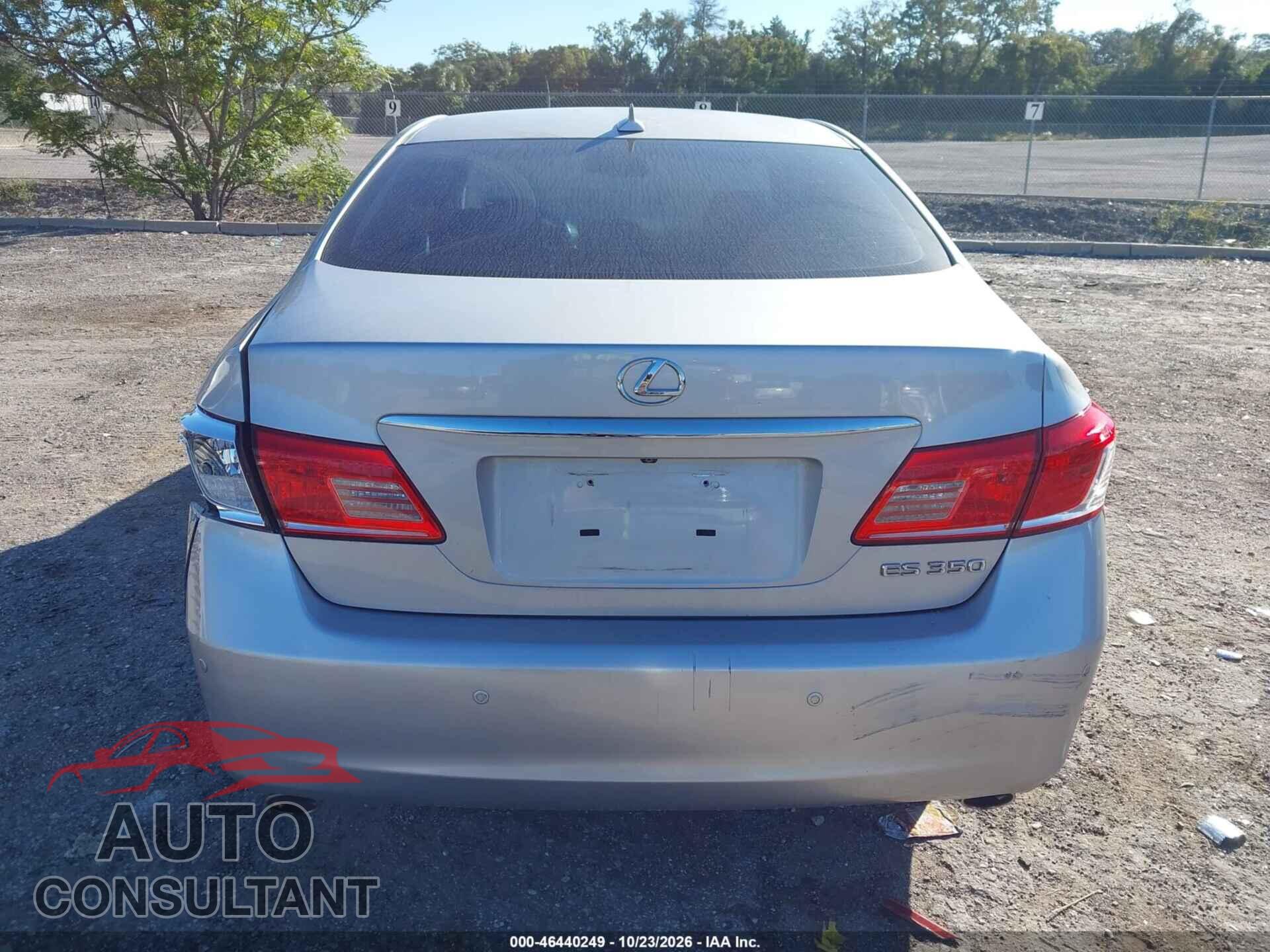LEXUS ES 350 2011 - JTHBK1EG1B2461292