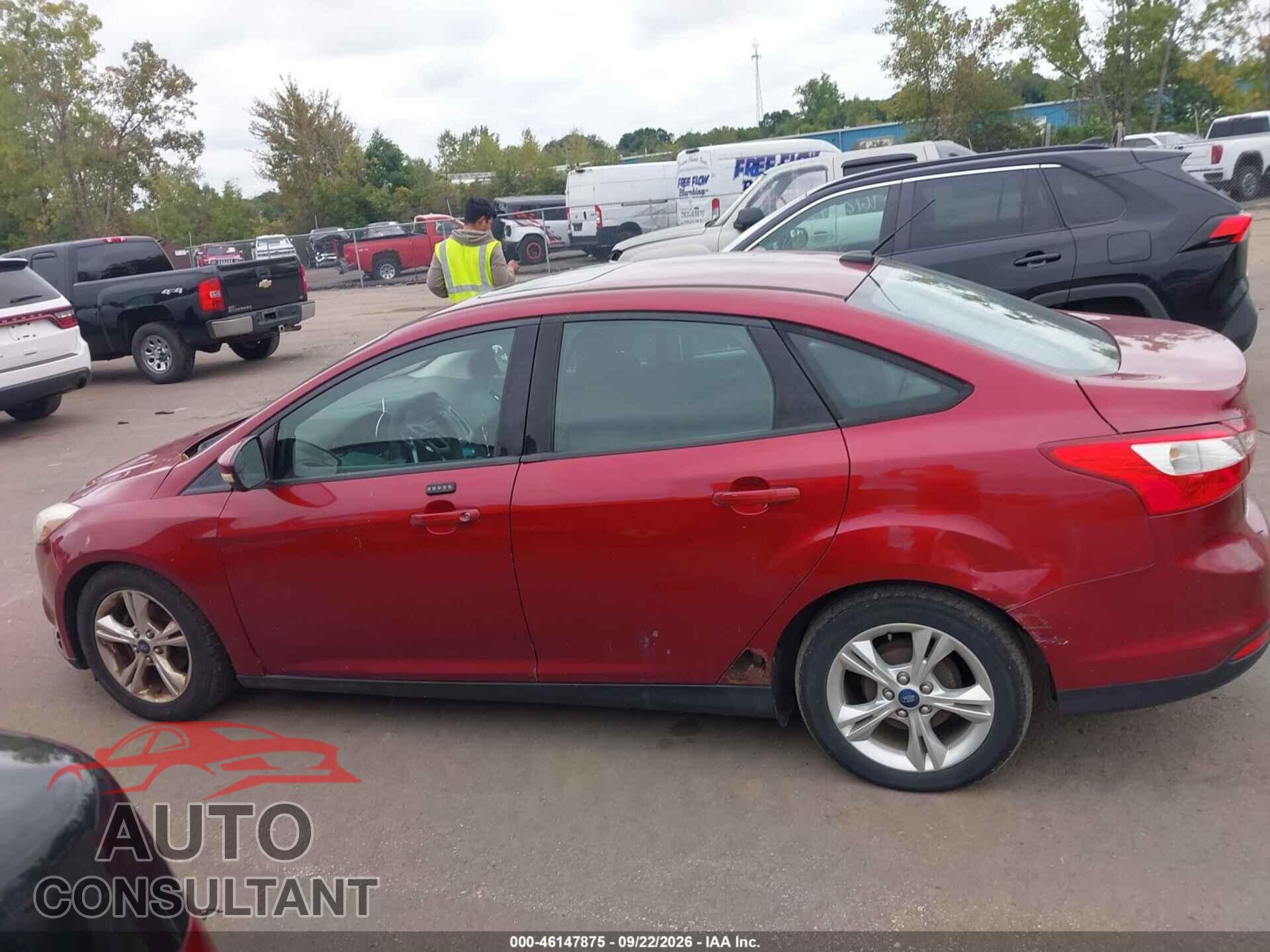 FORD FOCUS 2014 - 1FADP3F25EL128317