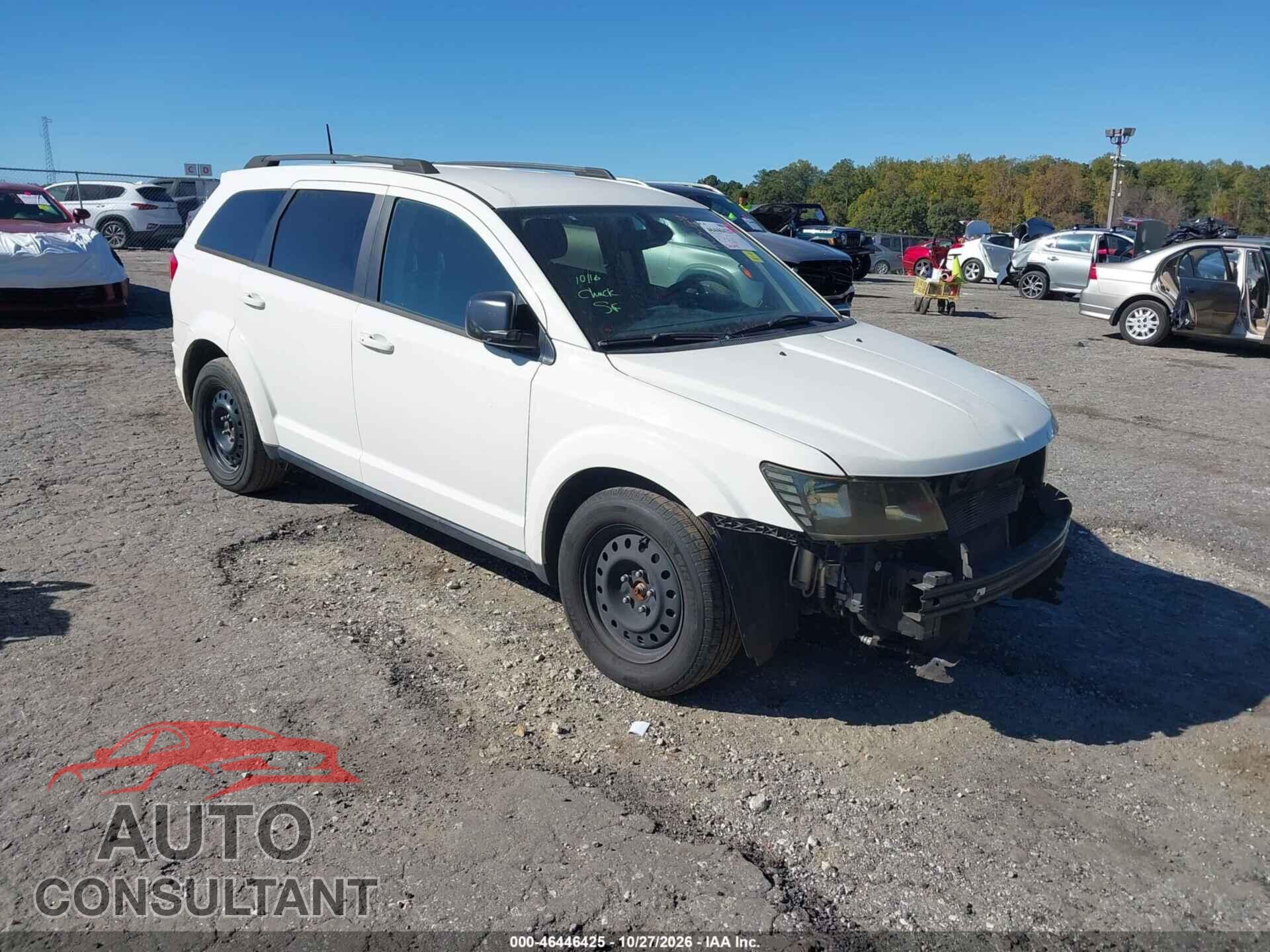 DODGE JOURNEY 2018 - 3C4PDCAB3JT446927