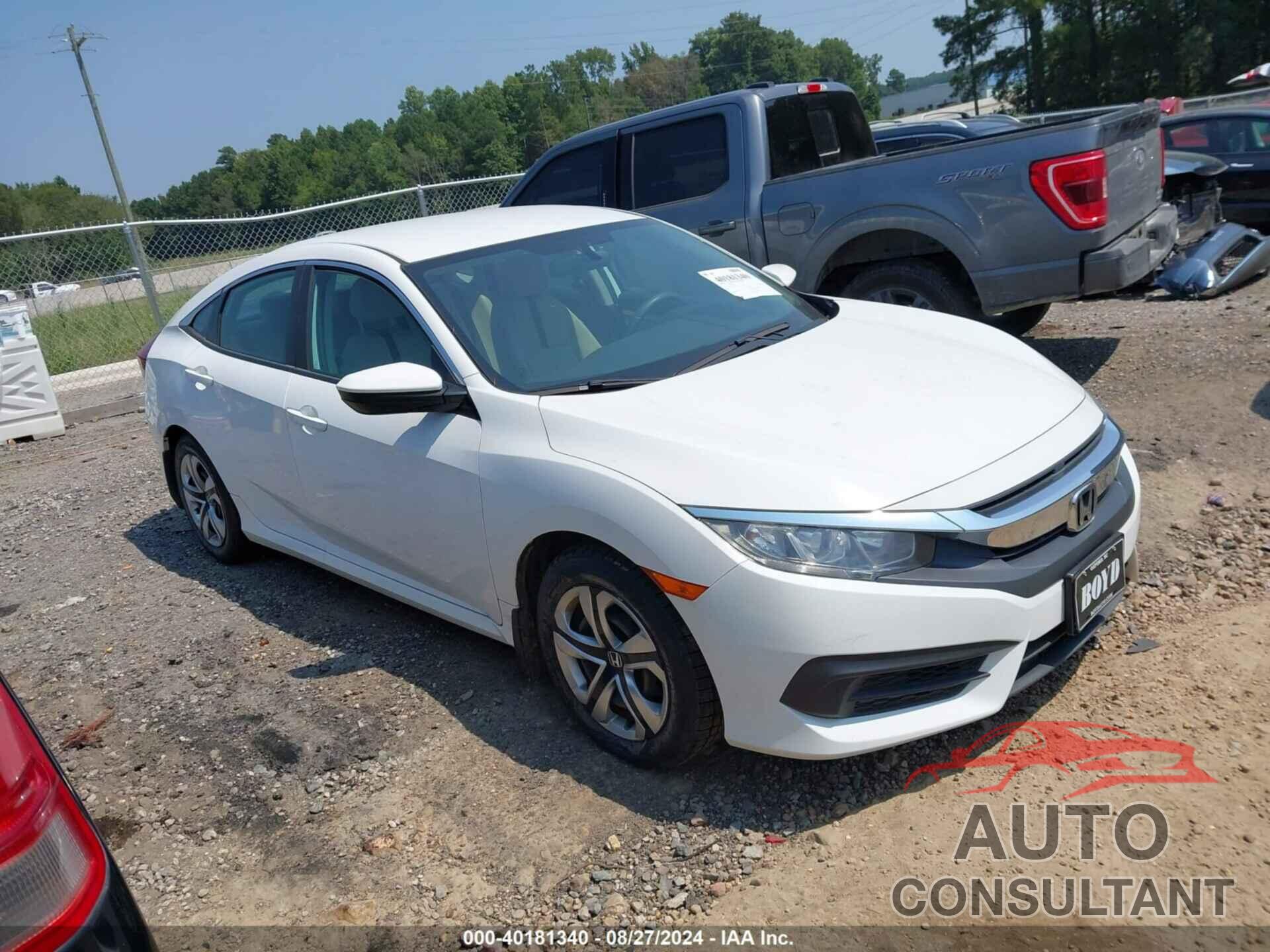 HONDA CIVIC 2018 - 2HGFC2F54JH601605