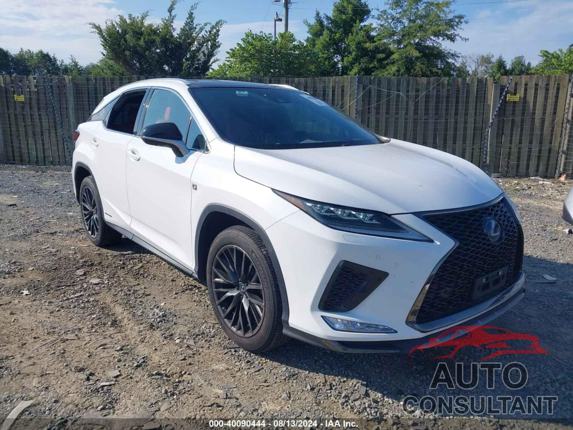 LEXUS RX 450H 2020 - 2T2YGMDA7LC052255