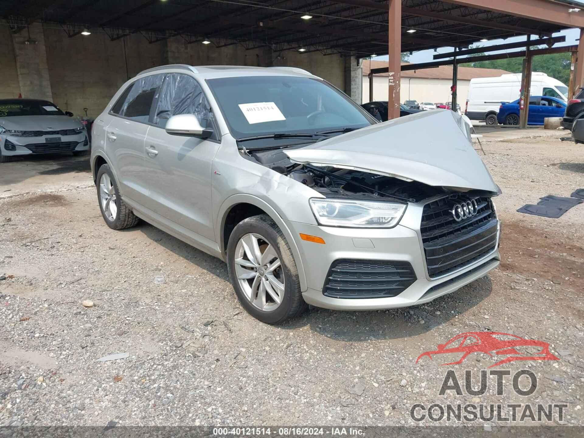 AUDI Q3 2018 - WA1BCCFS6JR001087