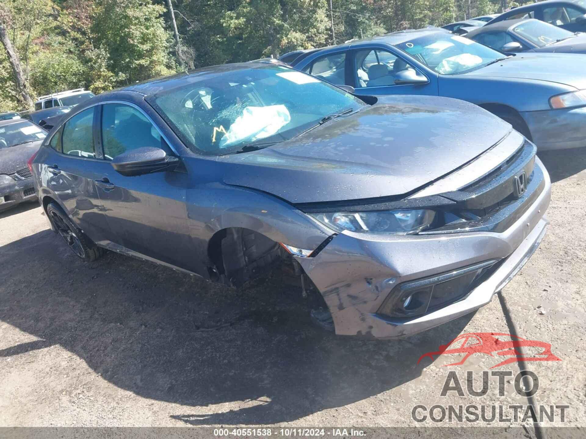 HONDA CIVIC 2019 - 2HGFC2F83KH529906