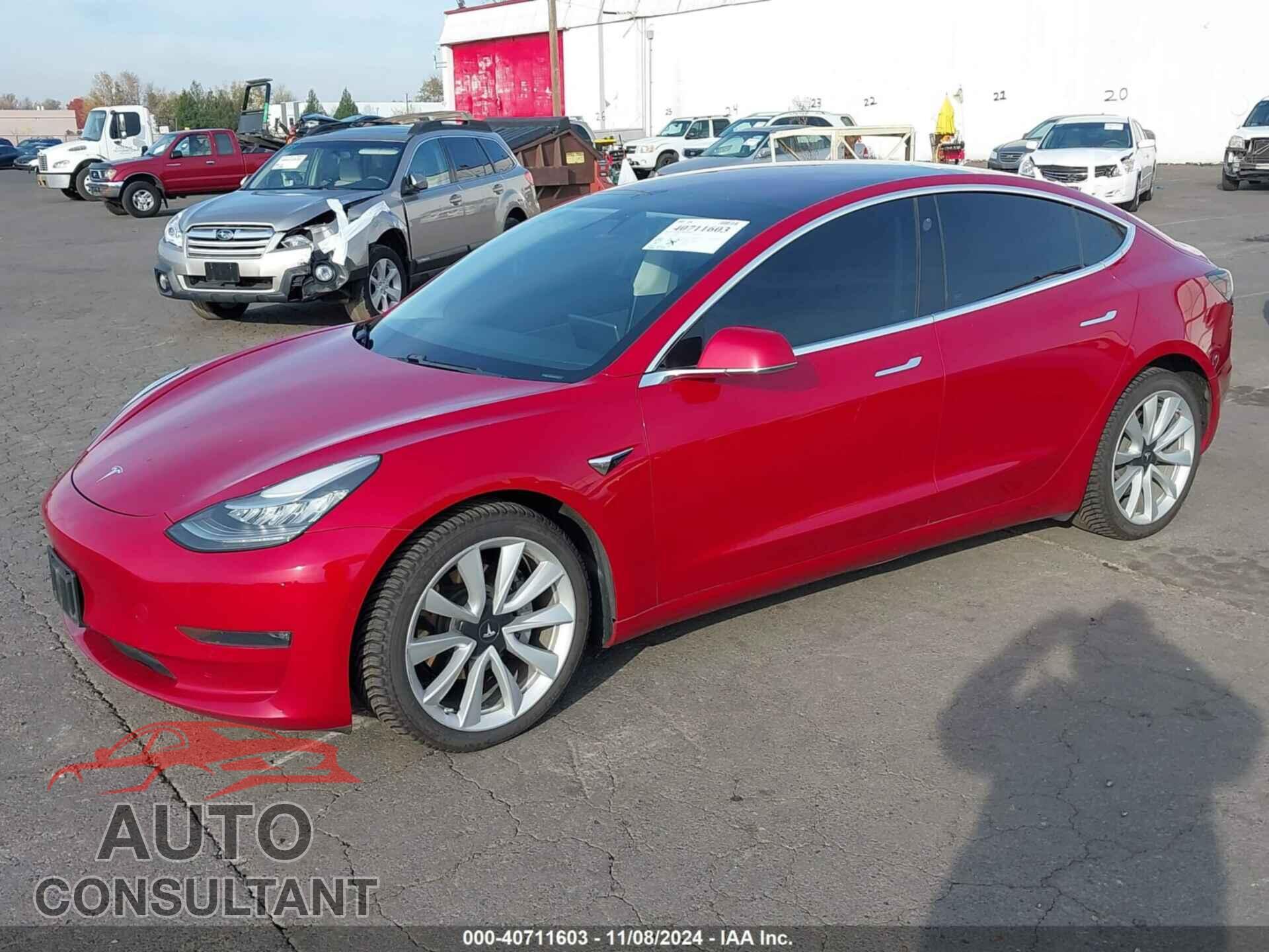 TESLA MODEL 3 2018 - 5YJ3E1EB0JF091613