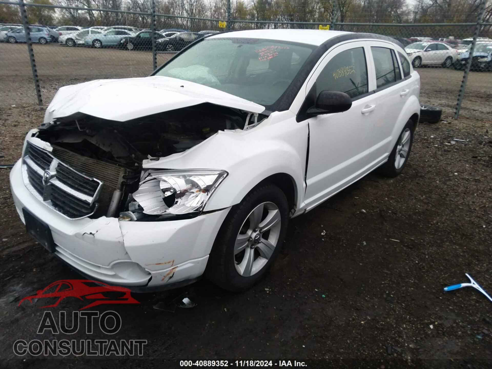 DODGE CALIBER 2011 - 1B3CB3HAXBD247710