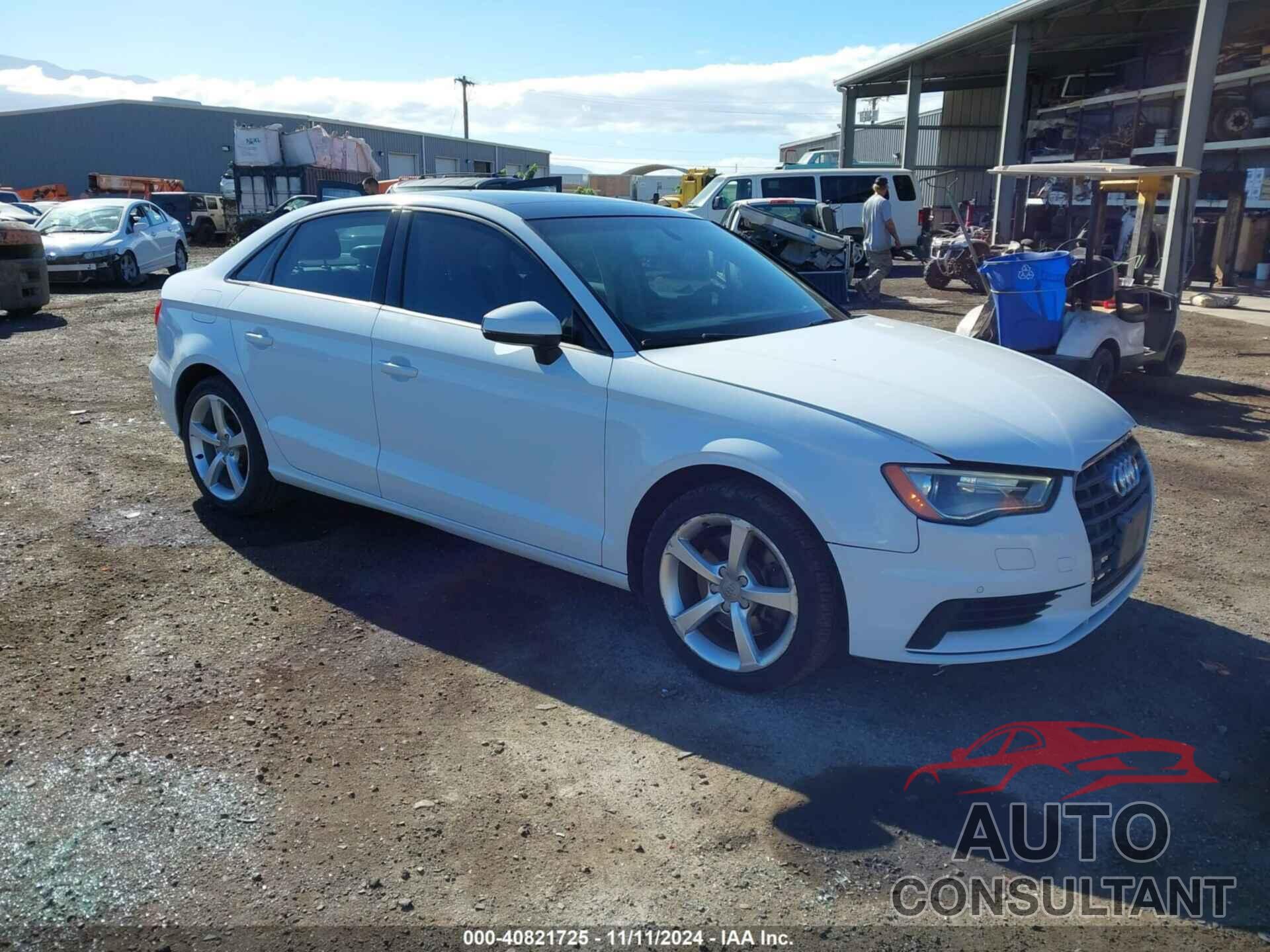 AUDI A3 2015 - WAUACGFF1F1133446