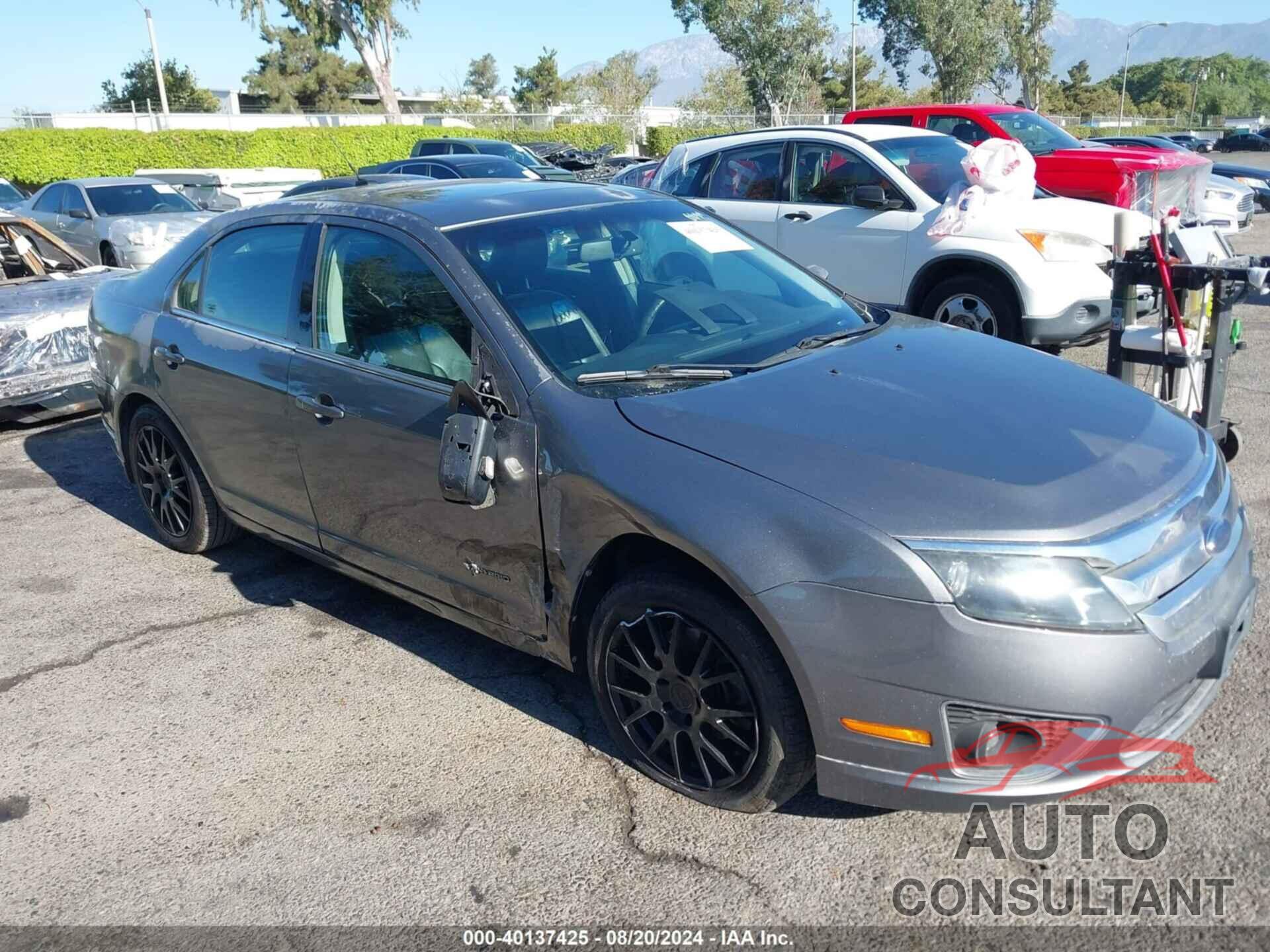 FORD FUSION HYBRID 2010 - 3FADP0L32AR188577