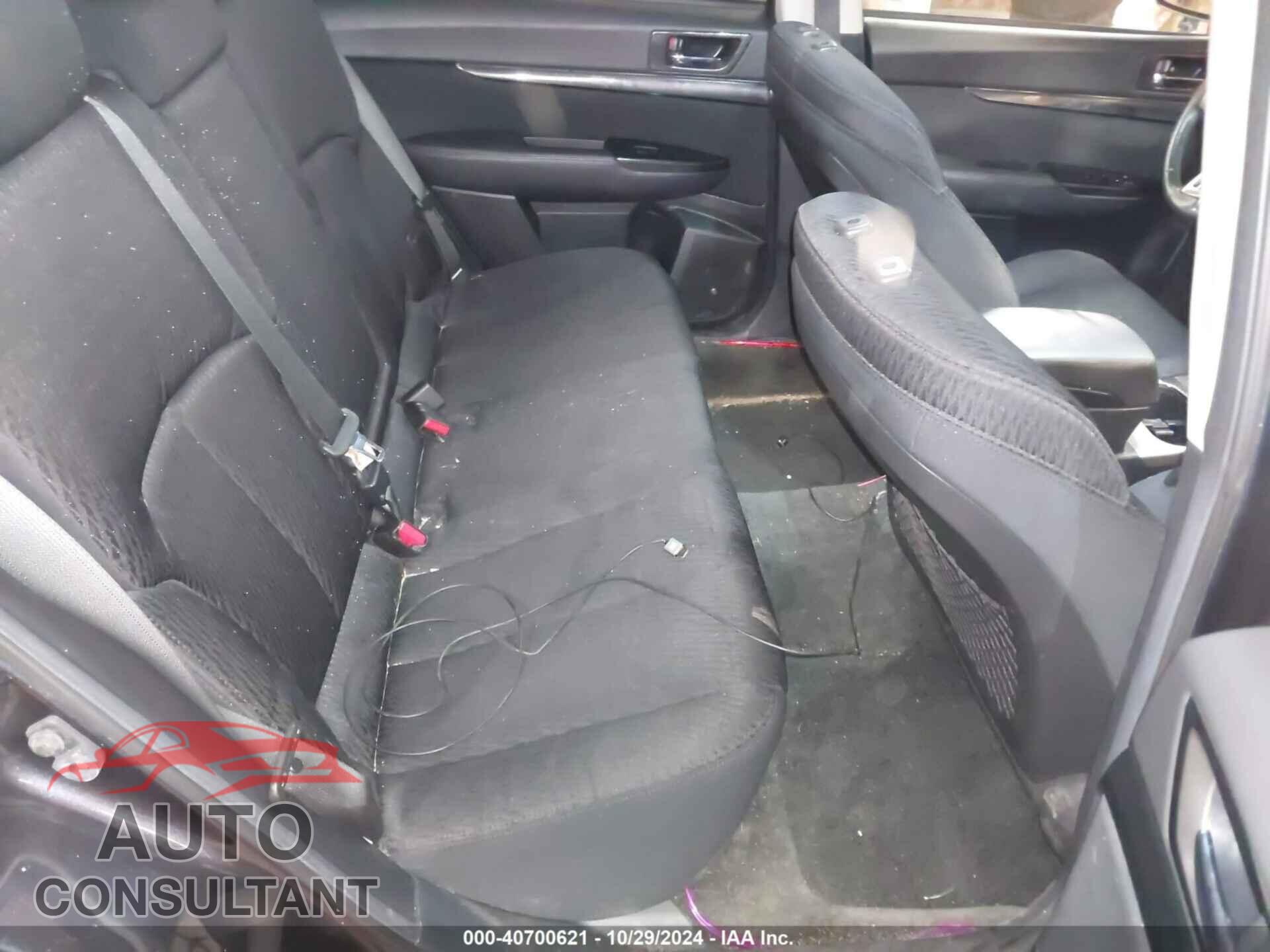 SUBARU OUTBACK 2012 - 4S4BRCCC4C3203090