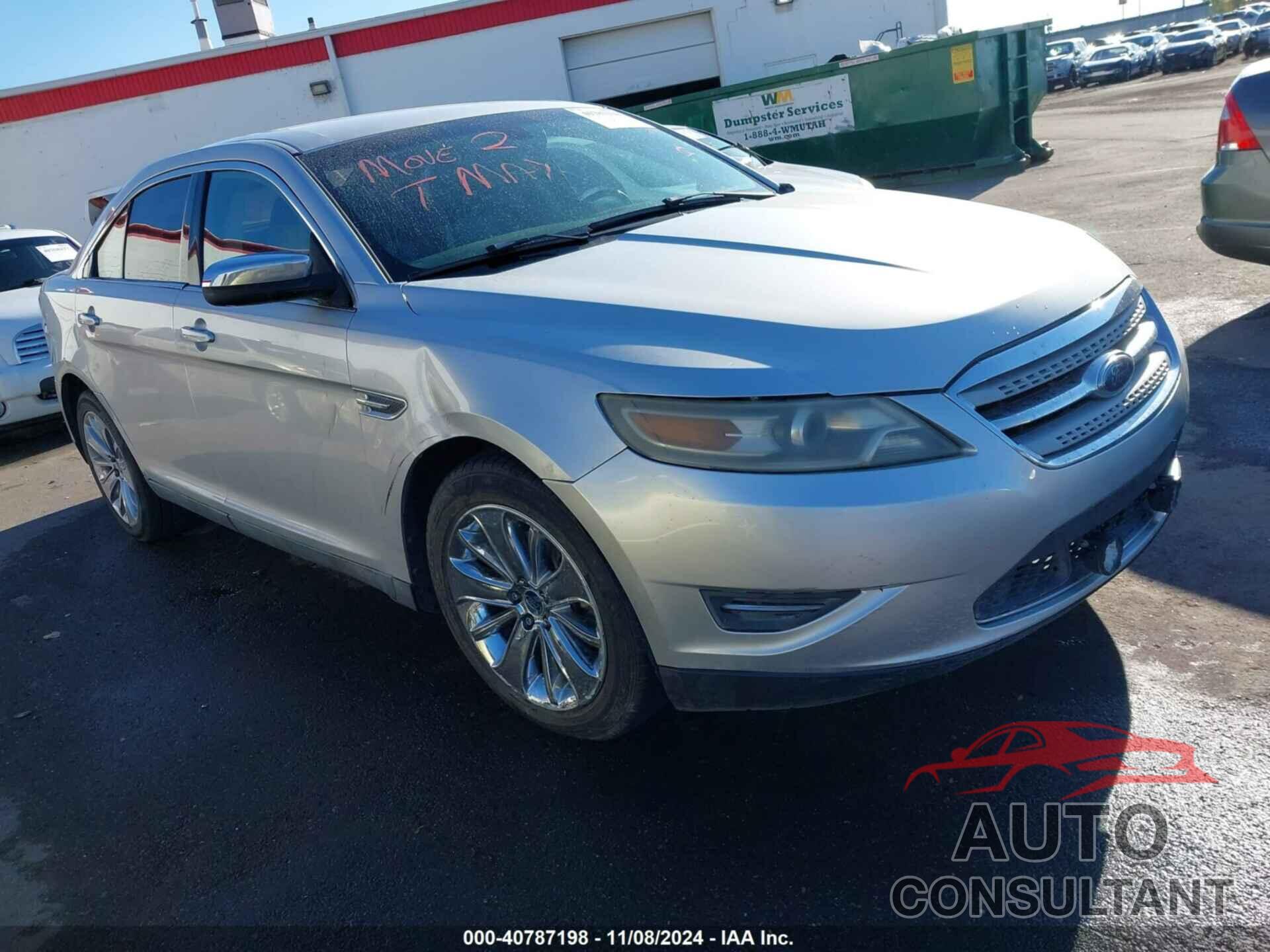 FORD TAURUS 2010 - 1FAHP2FW9AG133957