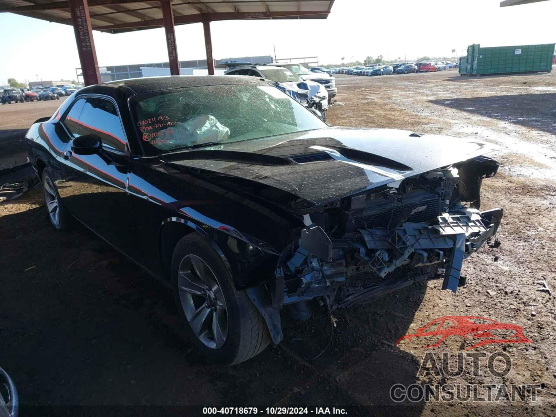 DODGE CHALLENGER 2019 - 2C3CDZAG8KH524405