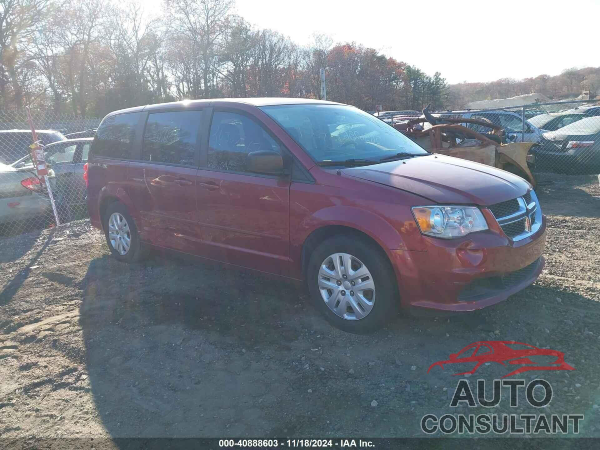 DODGE GRAND CARAVAN 2015 - 2C4RDGBG7FR647993