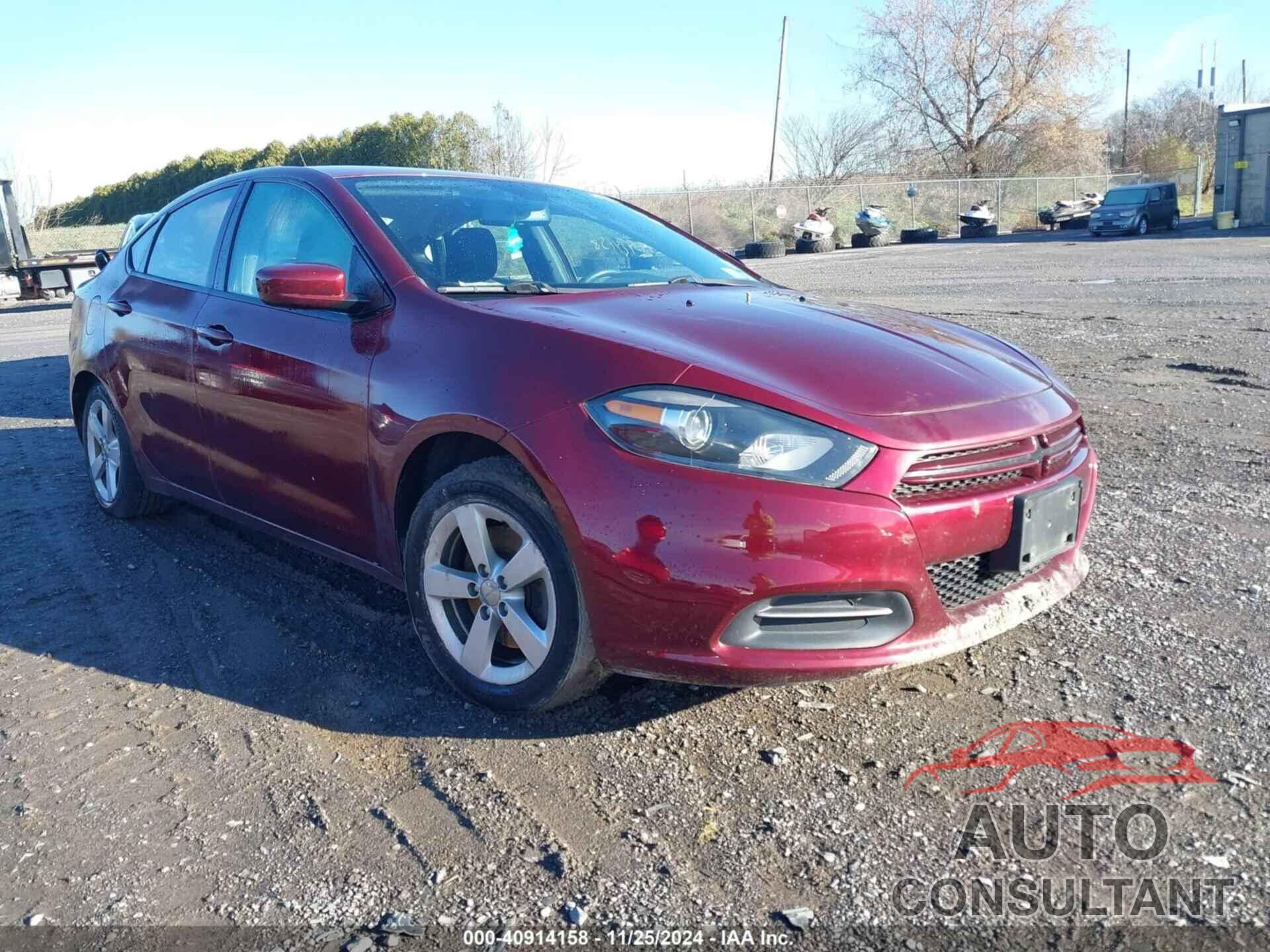 DODGE DART 2015 - 1C3CDFBB5FD375018