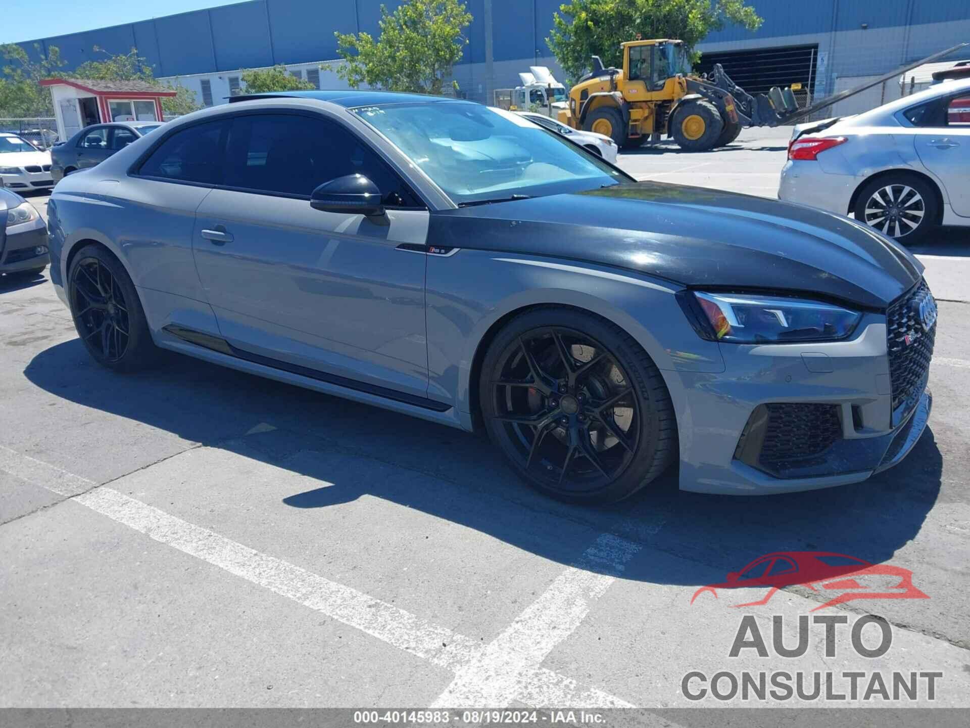 AUDI RS 5 2019 - WUAPWAF53KA907928