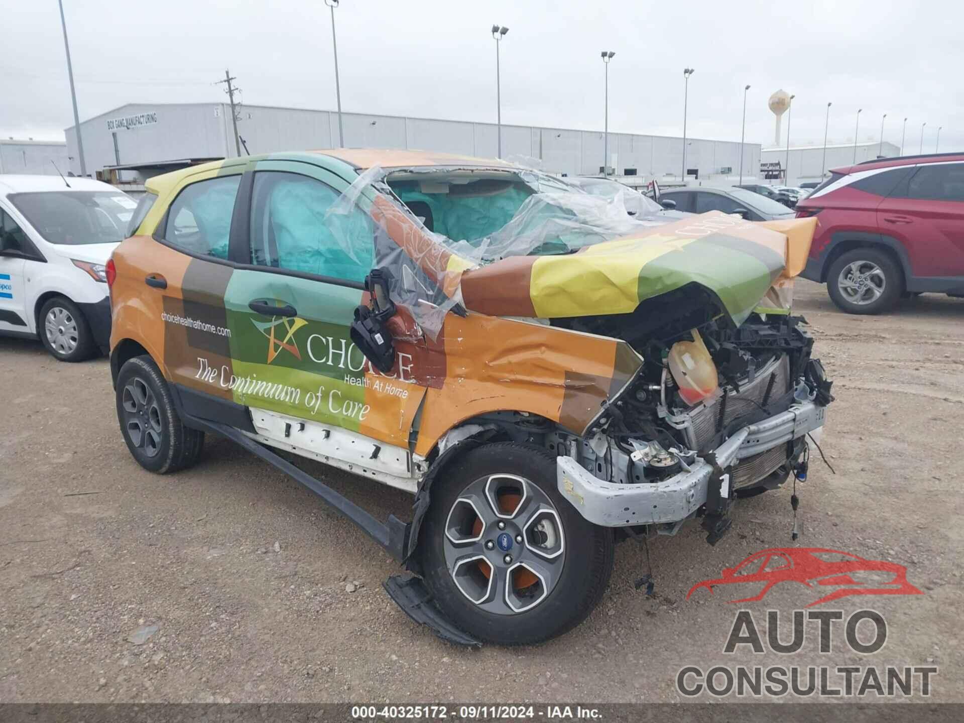 FORD ECOSPORT 2022 - MAJ6S3FL4NC466954