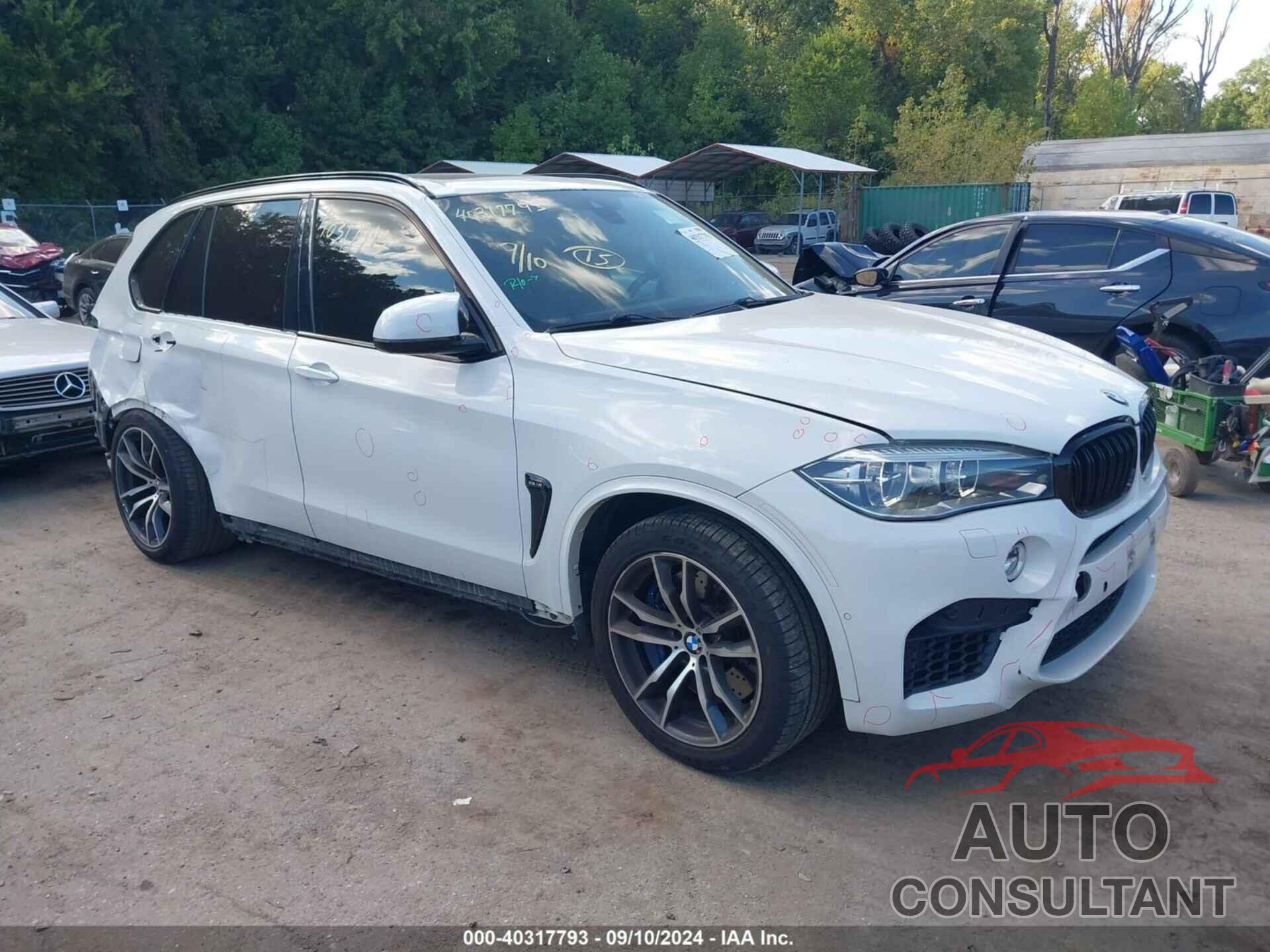 BMW X5 M 2016 - 5YMKT6C57G0R78071