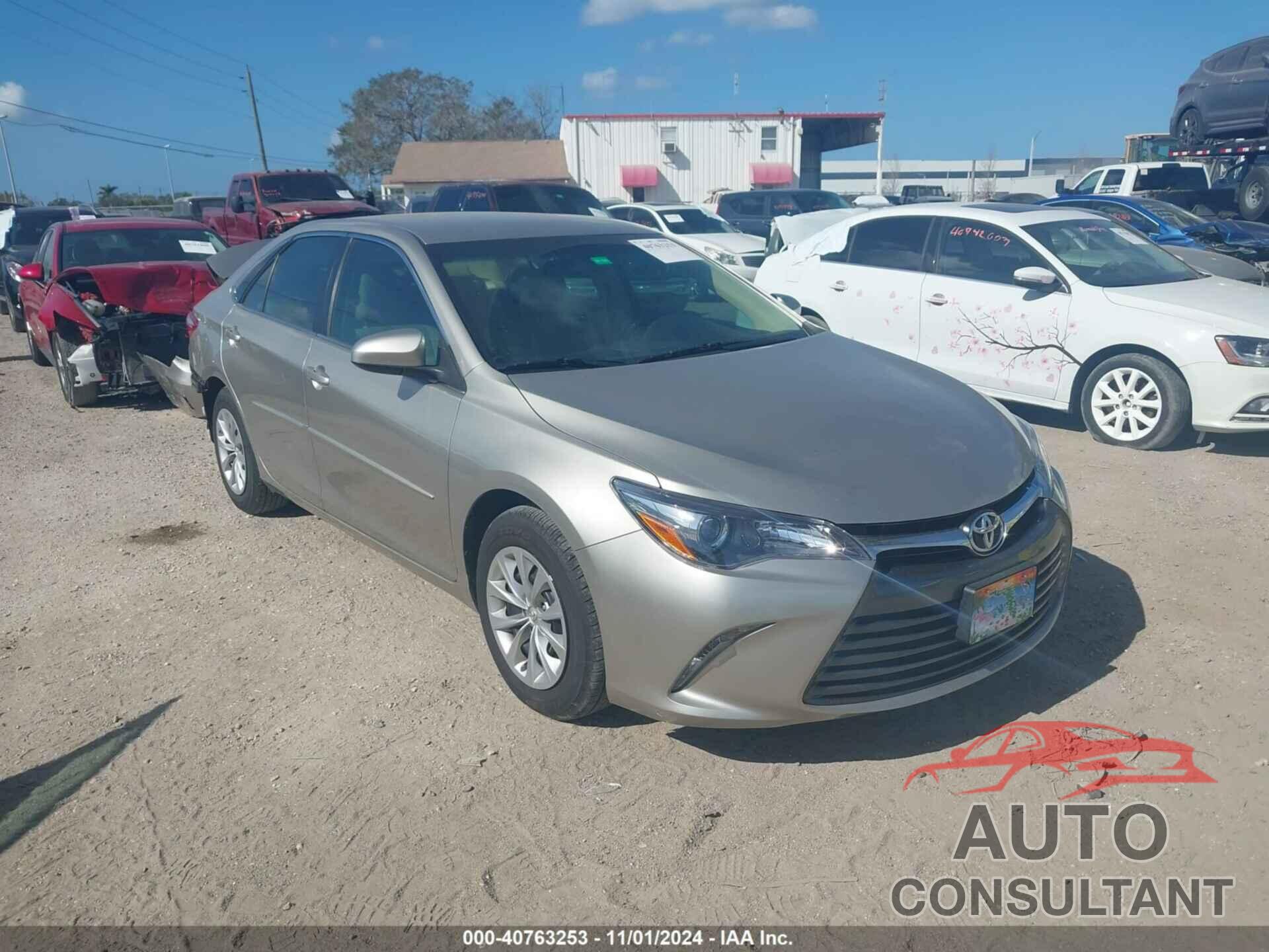 TOYOTA CAMRY 2016 - 4T4BF1FK5GR524691