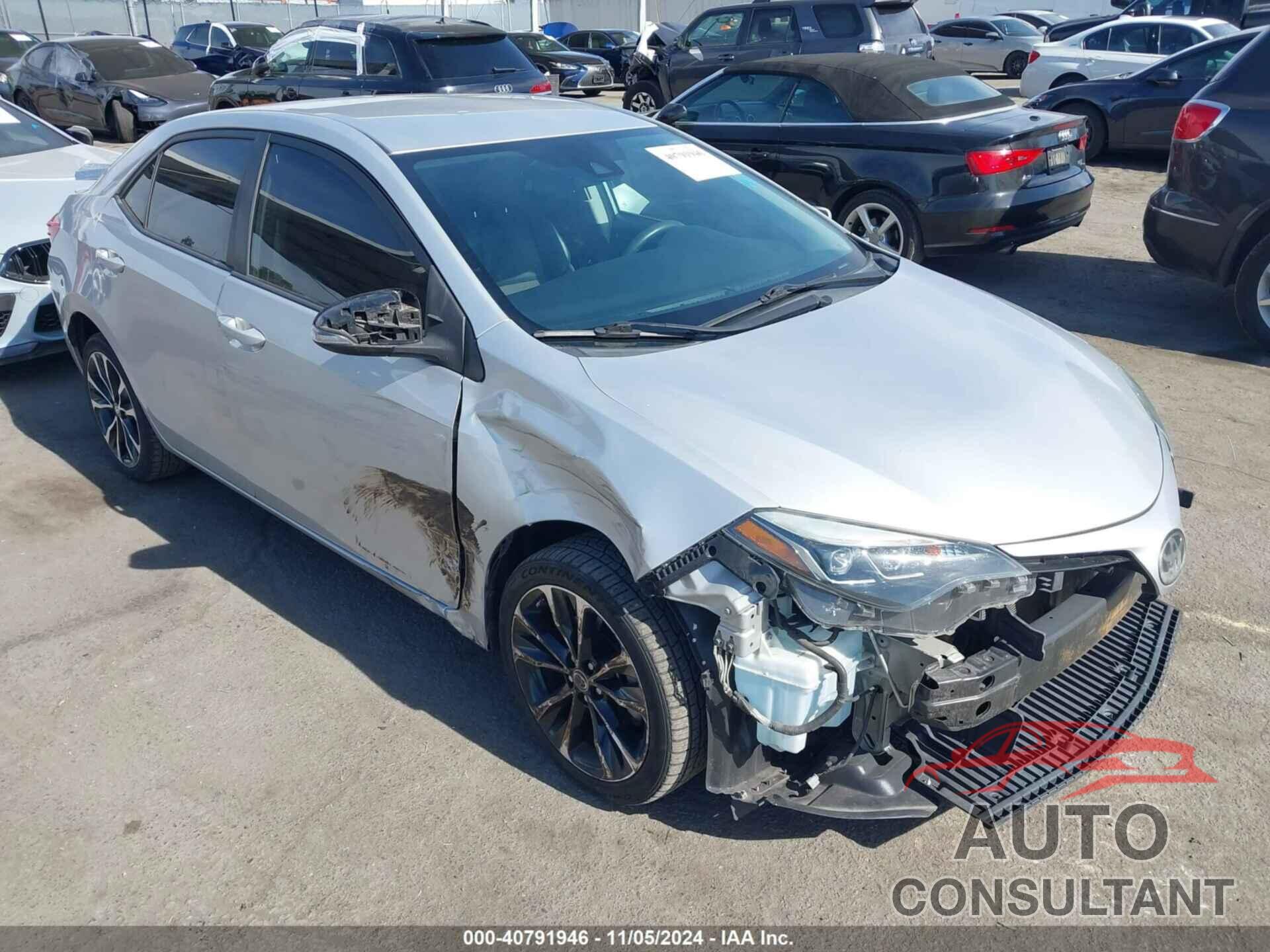 TOYOTA COROLLA 2018 - 5YFBURHE0JP777397