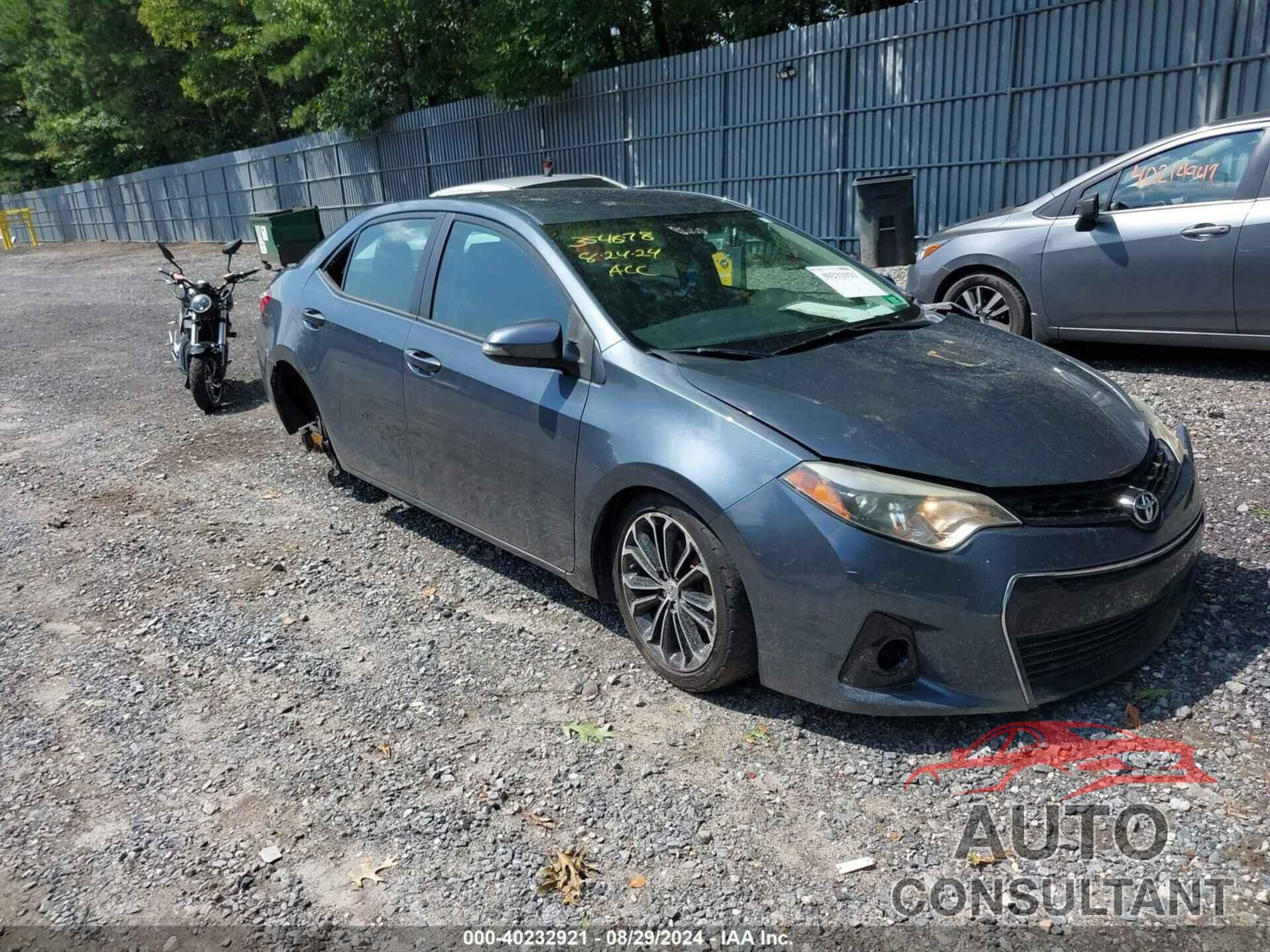TOYOTA COROLLA 2016 - 5YFBURHE2GP428928