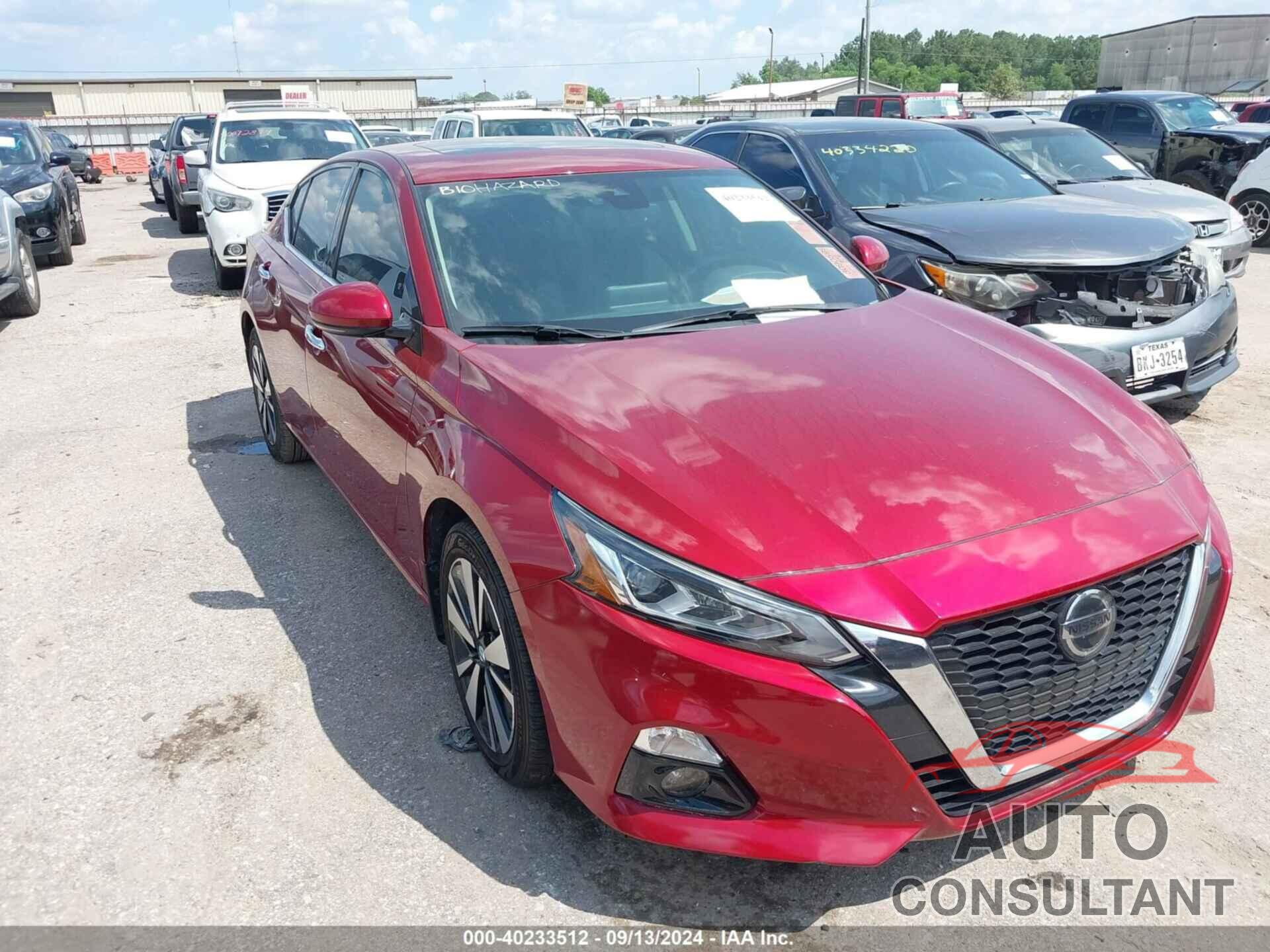 NISSAN ALTIMA 2019 - 1N4BL4DV2KC132519