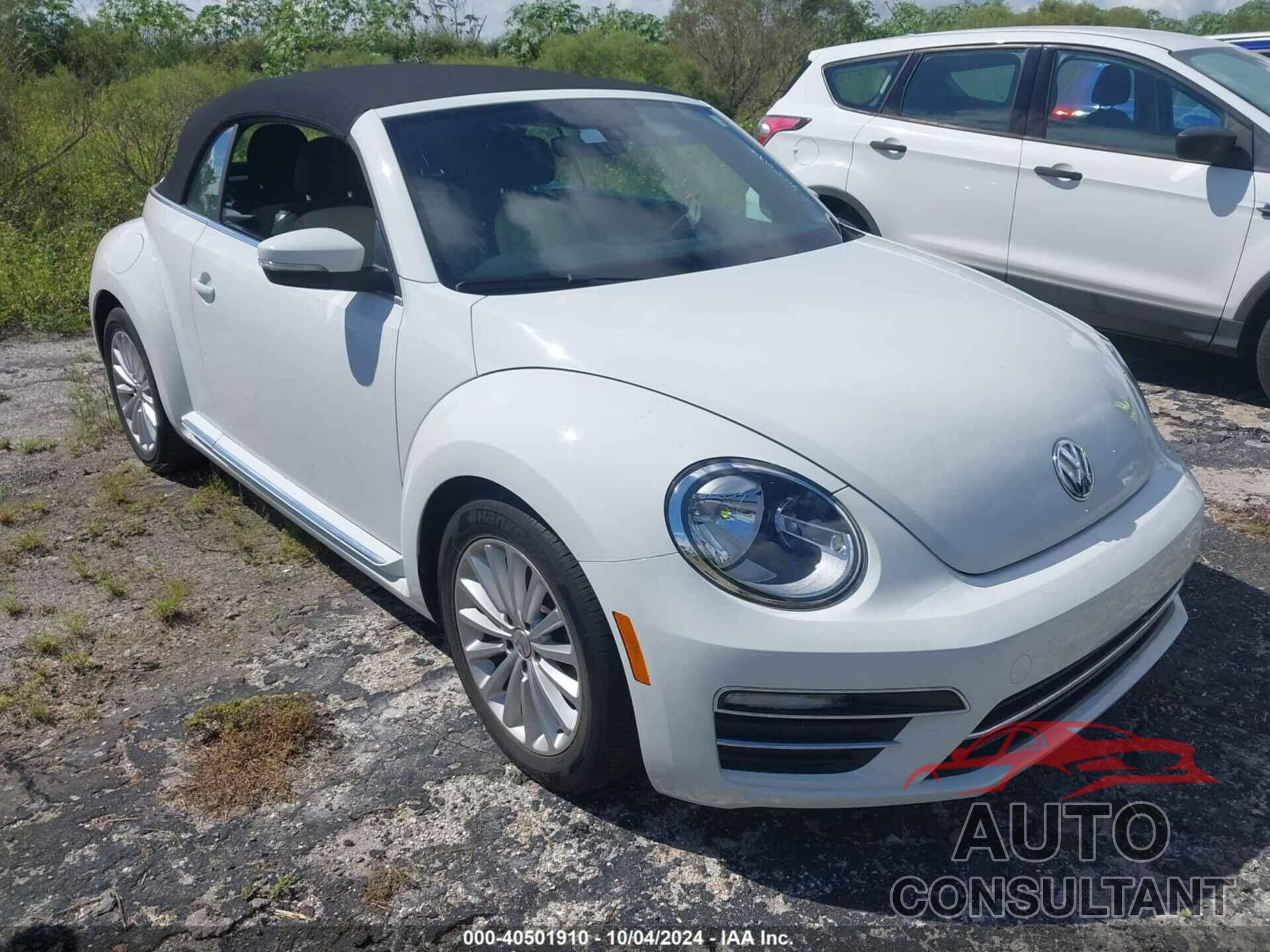 VOLKSWAGEN BEETLE 2019 - 3VW5DAAT1KM512274