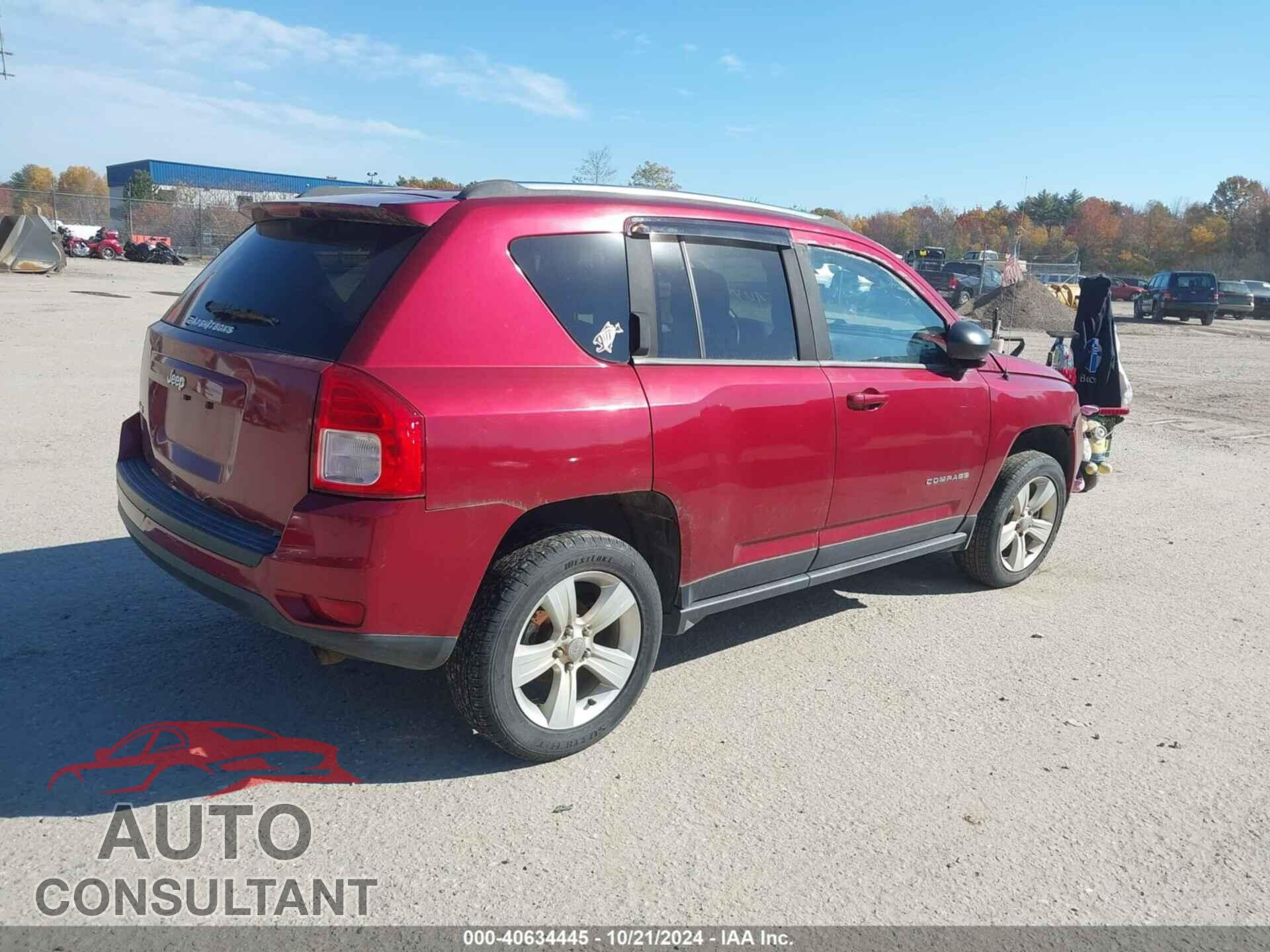 JEEP COMPASS 2013 - 1C4NJDBB2DD249200