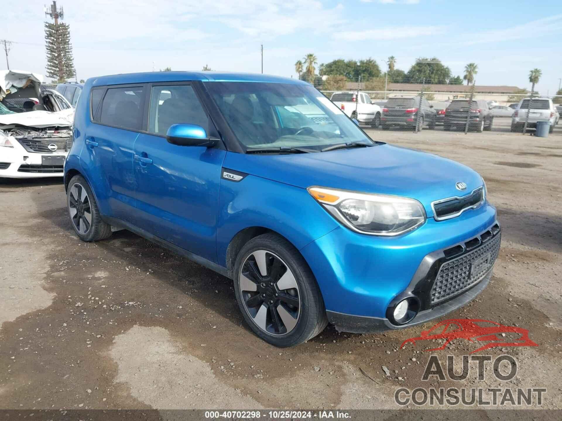 KIA SOUL 2016 - KNDJP3A51G7298197