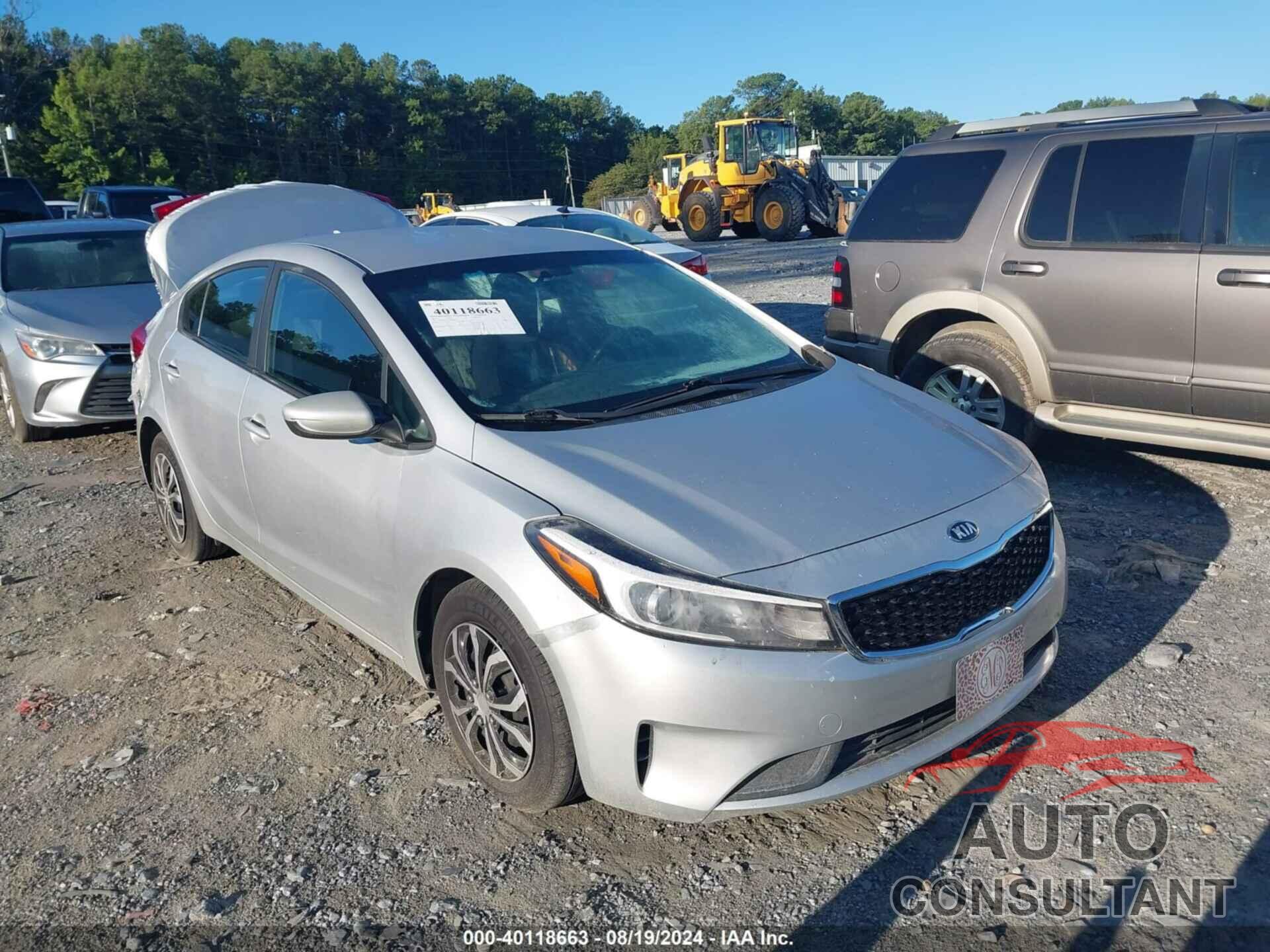 KIA FORTE 2017 - 3KPFK4A77HE108836
