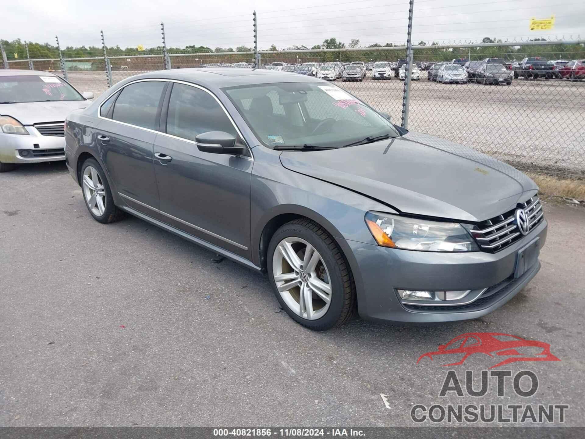 VOLKSWAGEN PASSAT 2014 - 1VWBN7A30EC001521