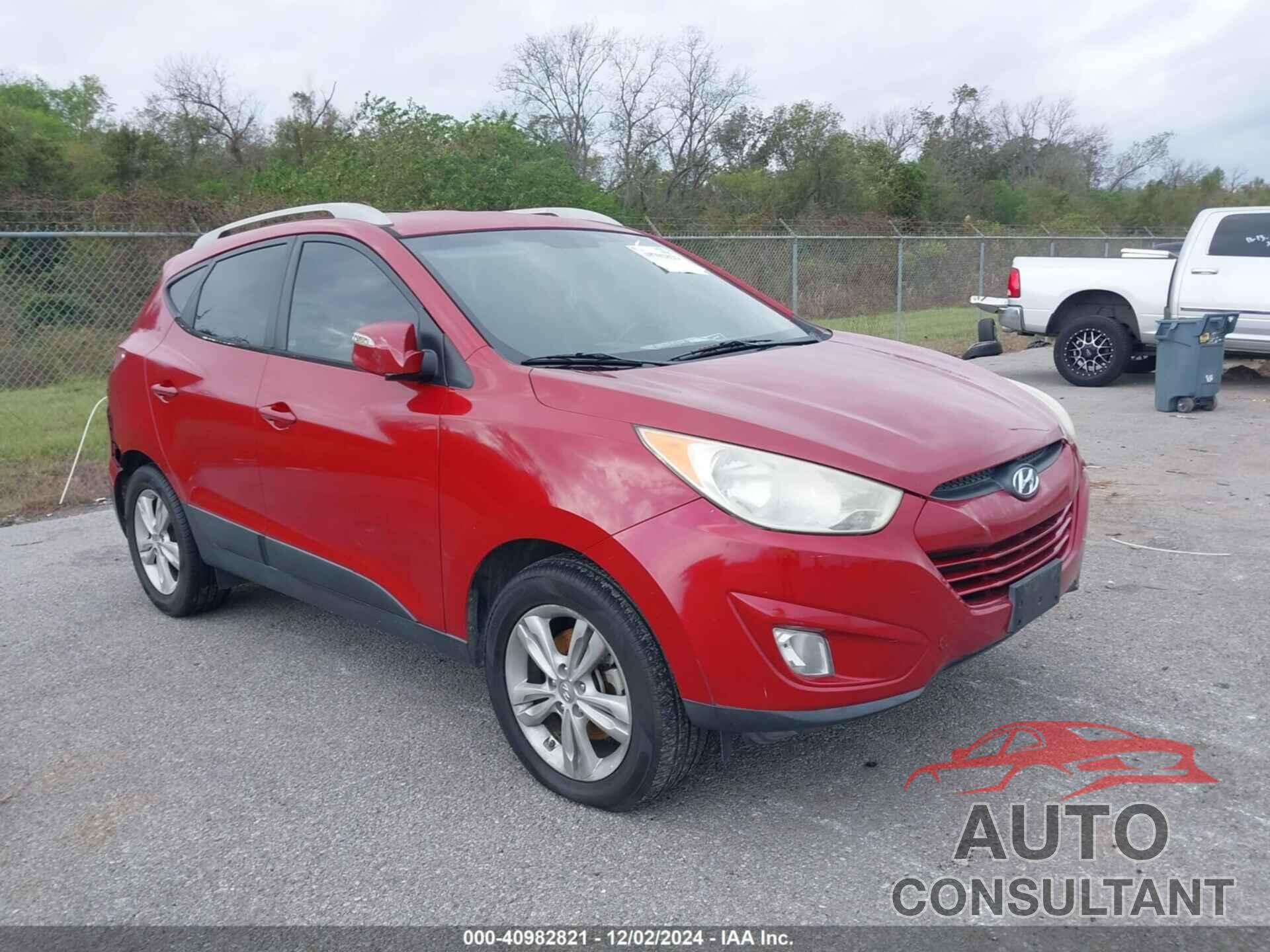 HYUNDAI TUCSON 2013 - KM8JU3ACXDU767271