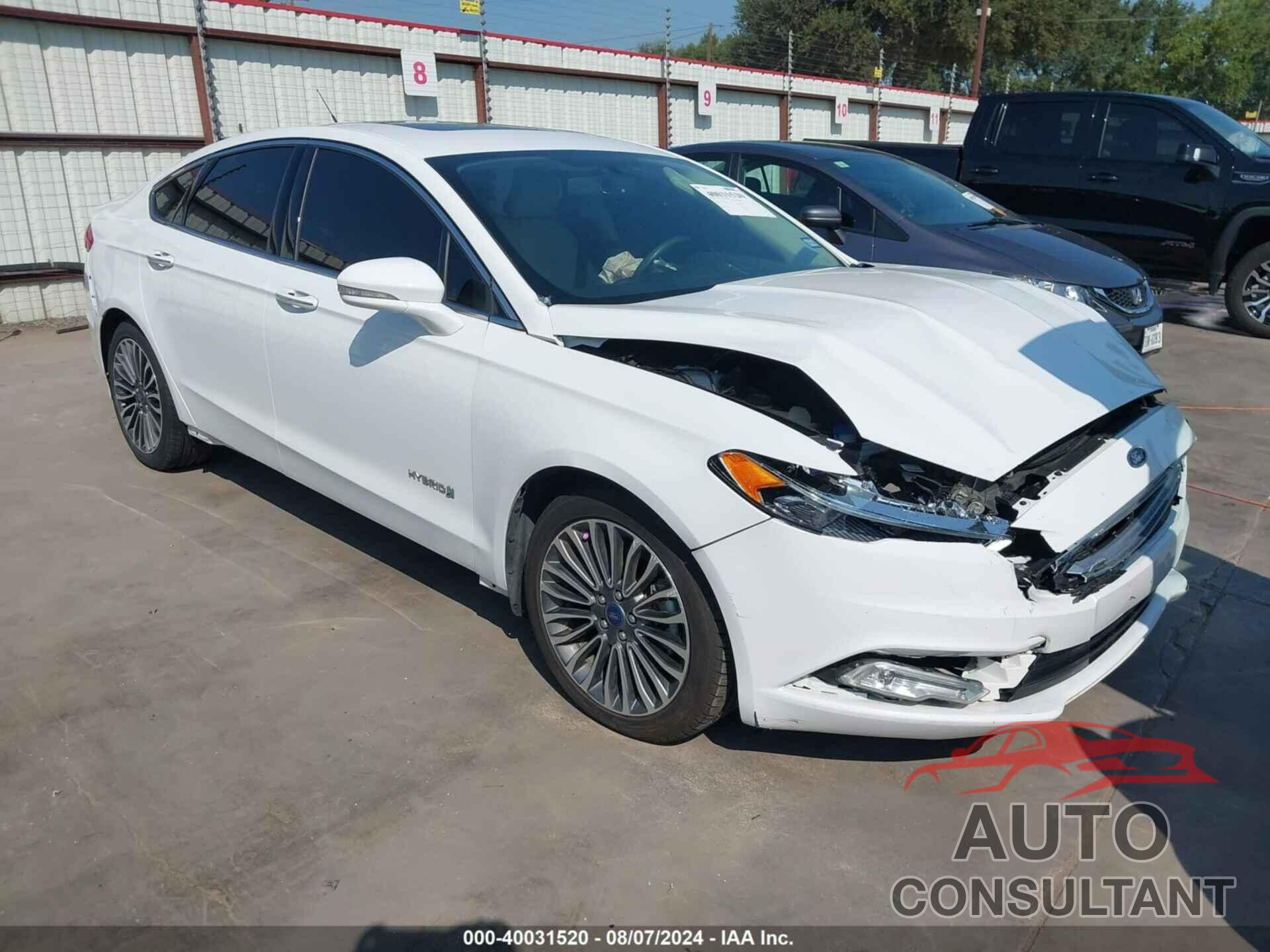 FORD FUSION HYBRID 2017 - 3FA6P0RU2HR188033