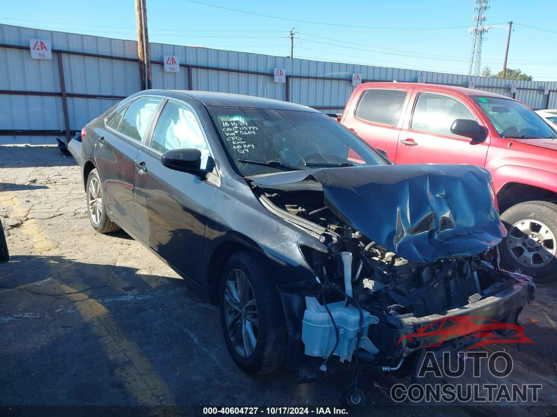 TOYOTA CAMRY 2017 - 4T1BF1FK6HU775604