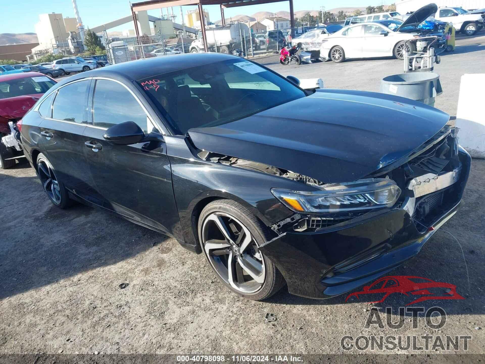 HONDA ACCORD 2018 - 1HGCV1F3XJA133397